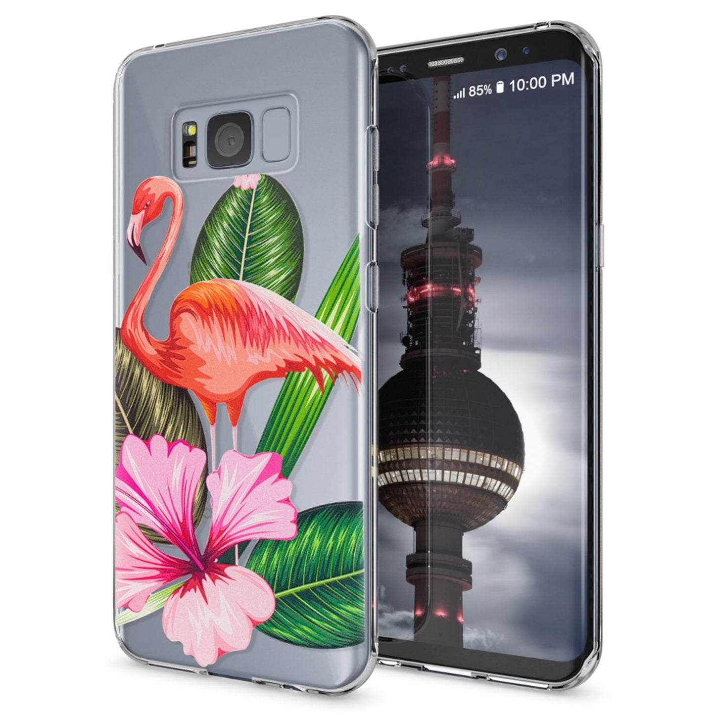 Samsung Galaxy S8 Case by NALIA, Slim Silicone Design Protective Case