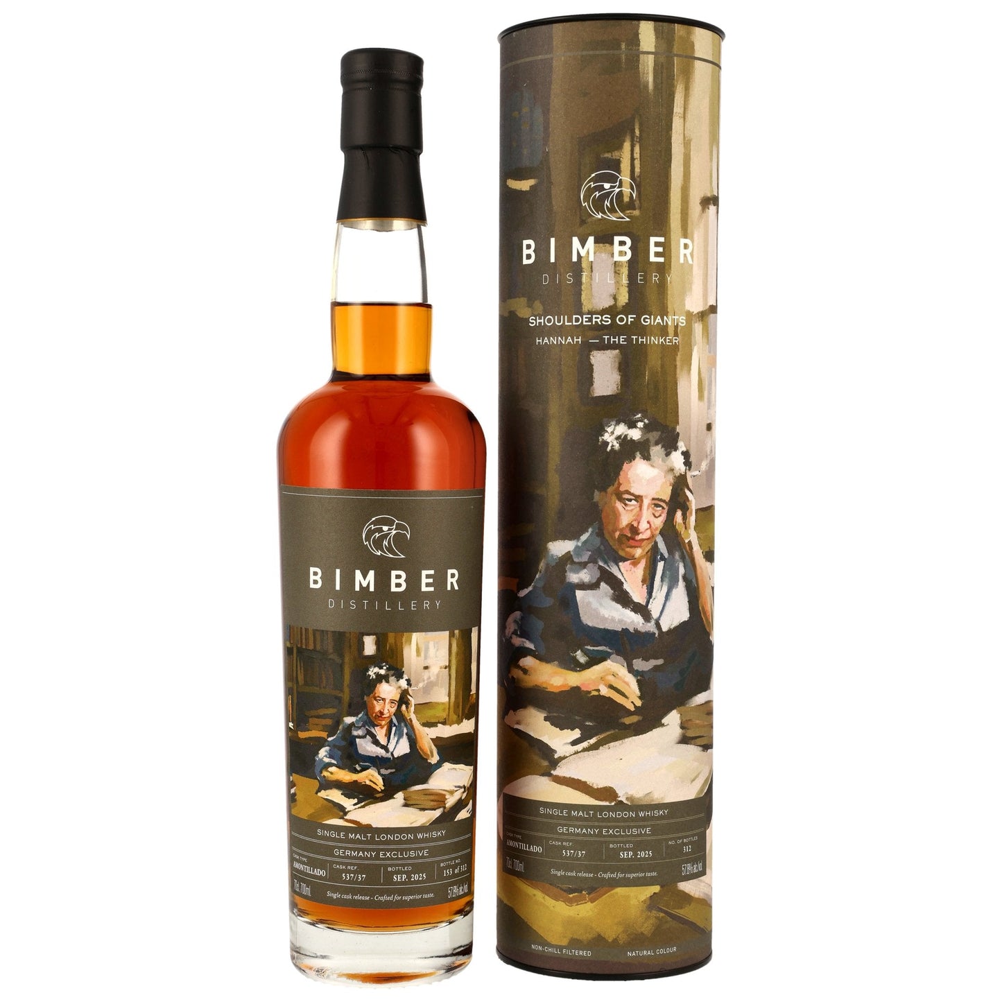 Bimber - Shoulder of Giants (Hannah) - Amontillado Cask #537/37