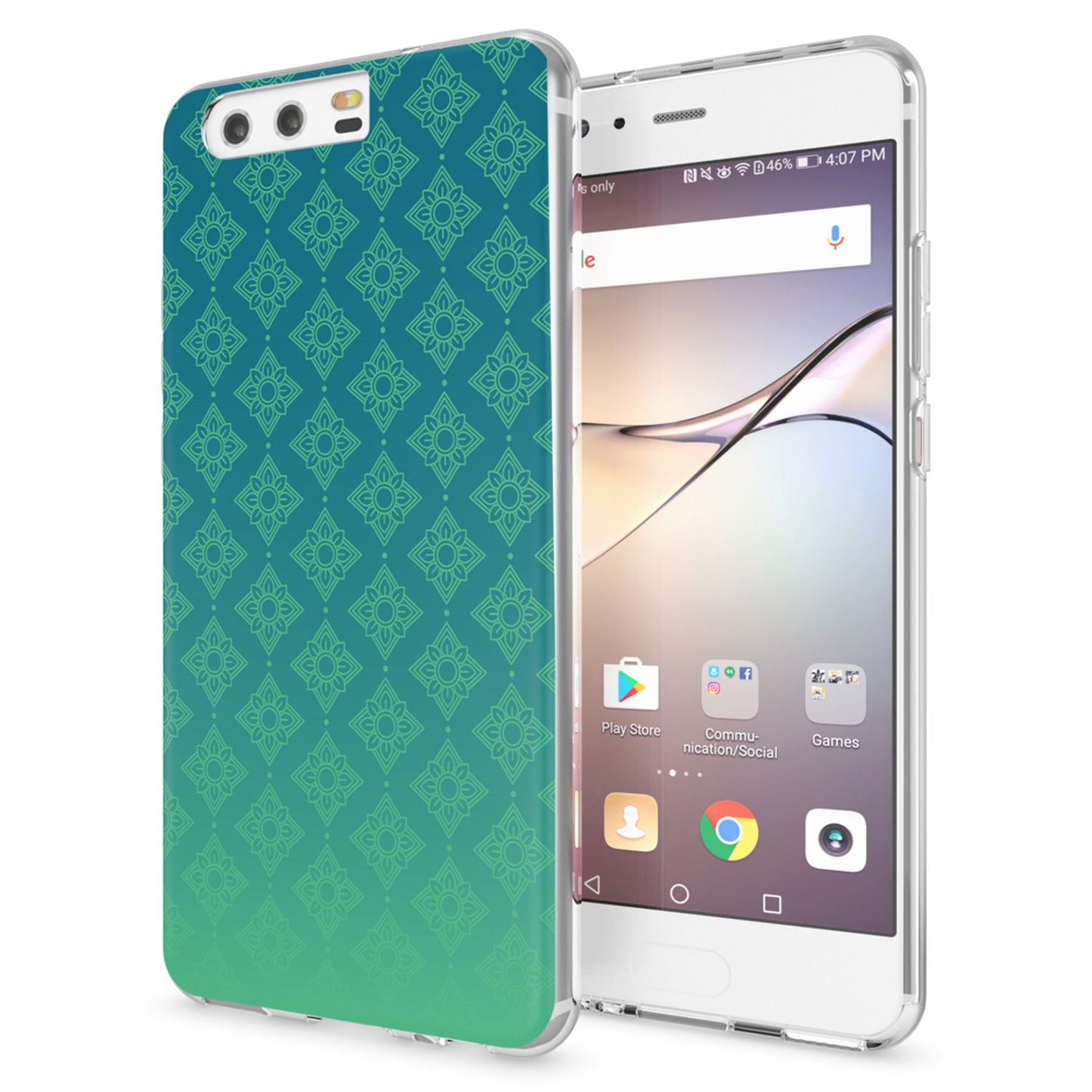 Huawei P10 Hülle Handyhülle von NALIA, Slim Silikon Motiv Case Cover Schutzhülle