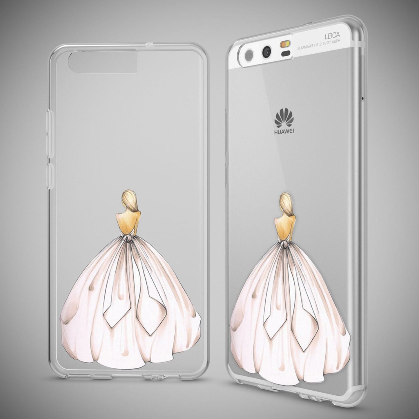 Huawei P10 Hülle Handyhülle von NALIA, Slim Silikon Motiv Case Cover Schutzhülle