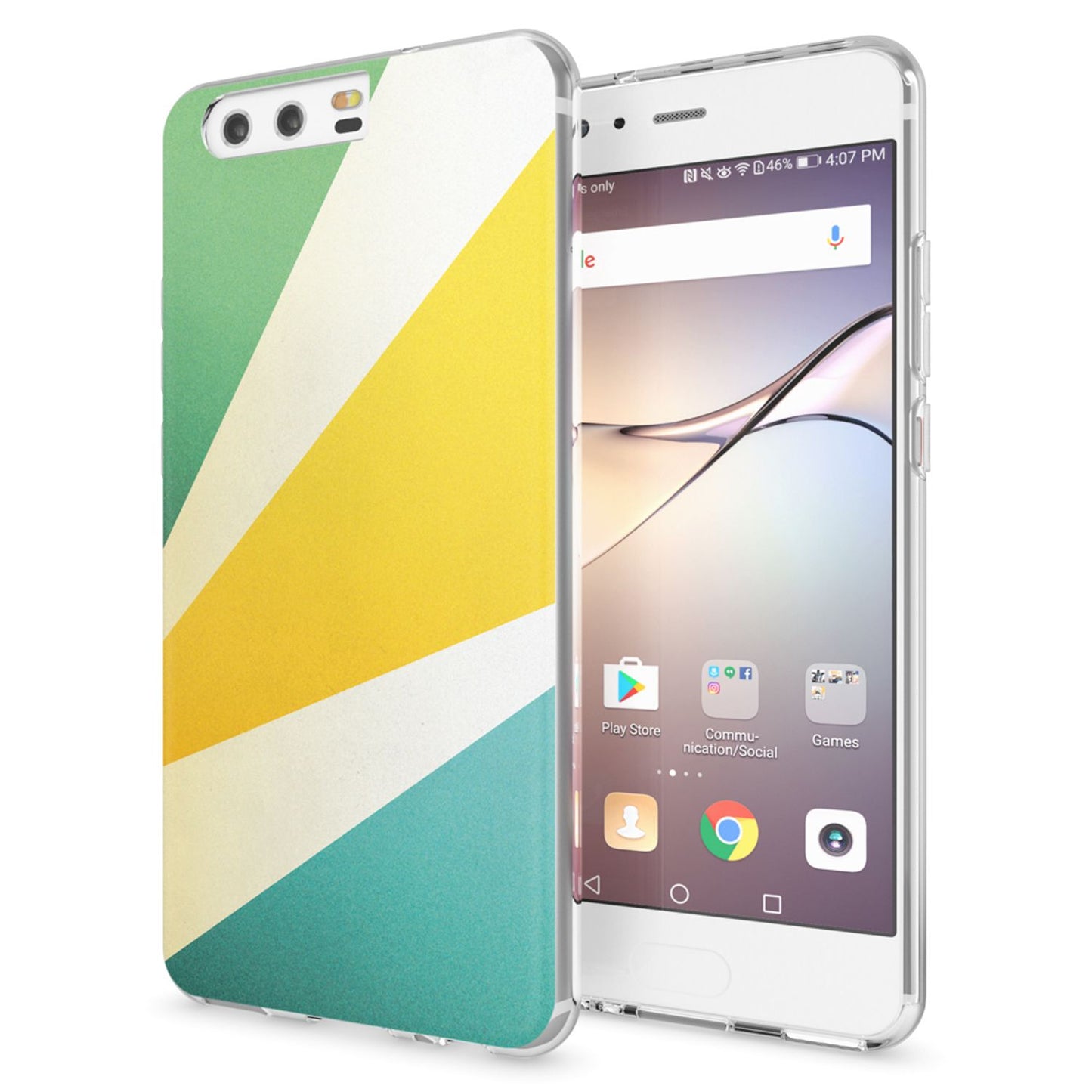 Huawei P10 Hülle Handyhülle von NALIA, Slim Silikon Motiv Case Cover Schutzhülle