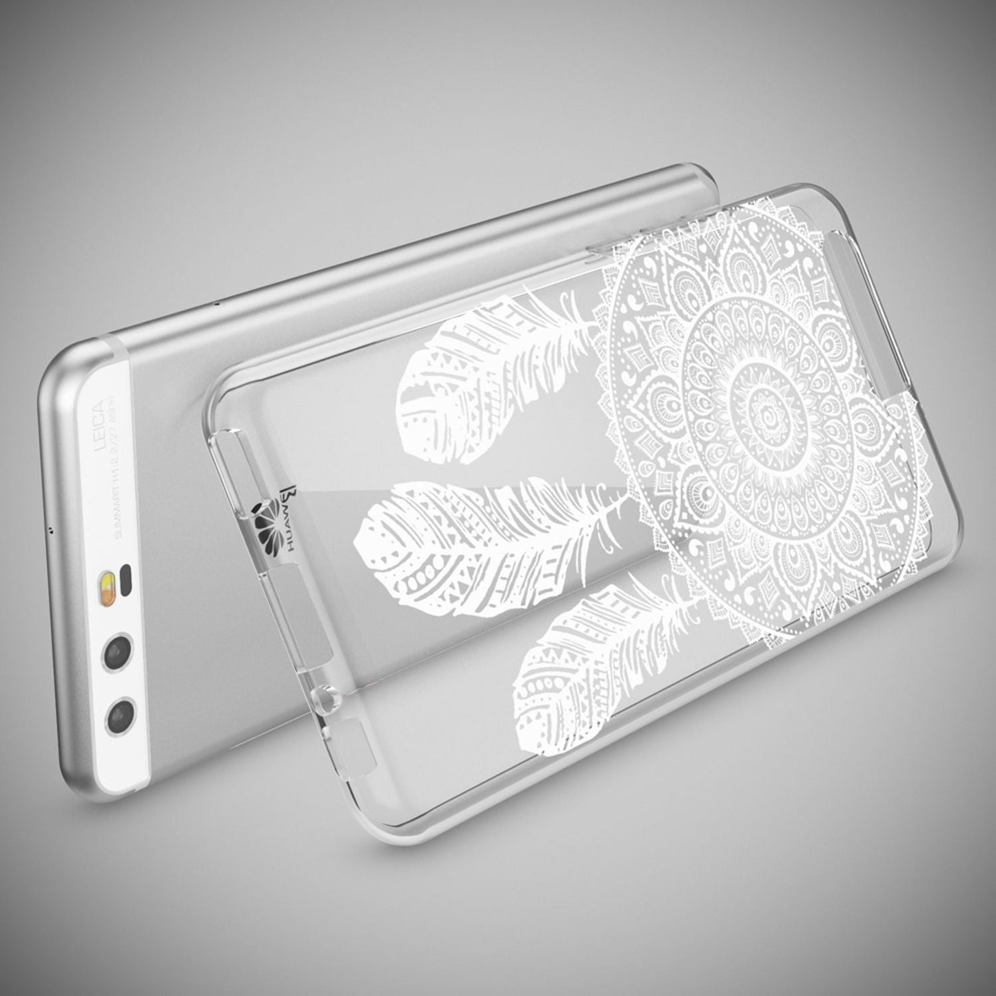 Huawei P10 Hülle Handyhülle von NALIA, Slim Silikon Motiv Case Cover Schutzhülle