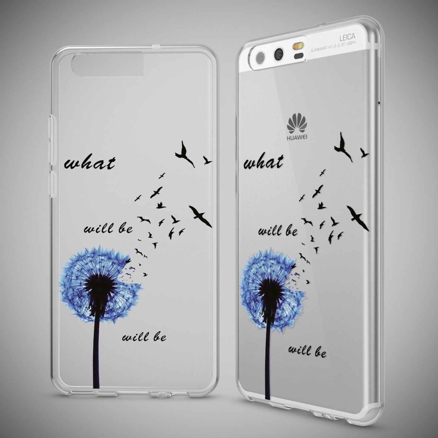Huawei P10 Hülle Handyhülle von NALIA, Slim Silikon Motiv Case Cover Schutzhülle