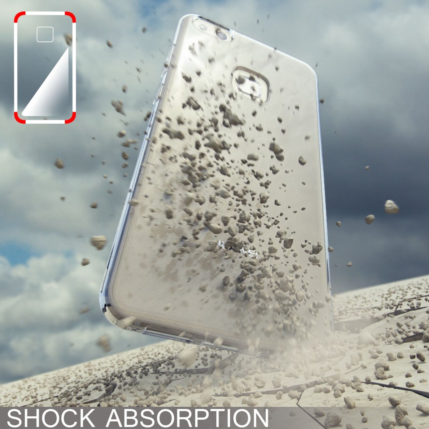 Huawei P10 Lite Case by NALIA, Slim Silicone Design Cover Protective Case