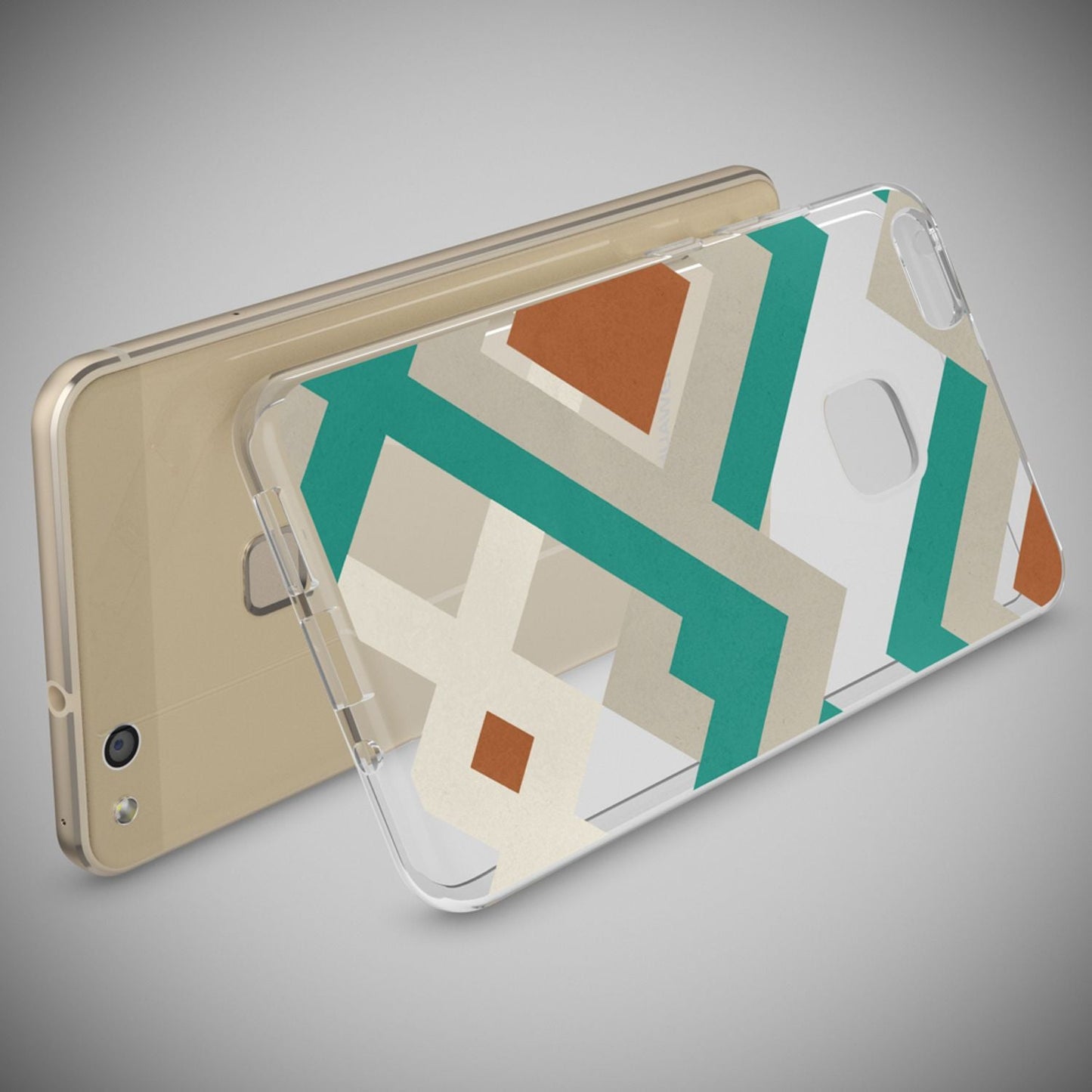 Huawei P10 Lite Case by NALIA, Slim Silicone Design Cover Protective Case