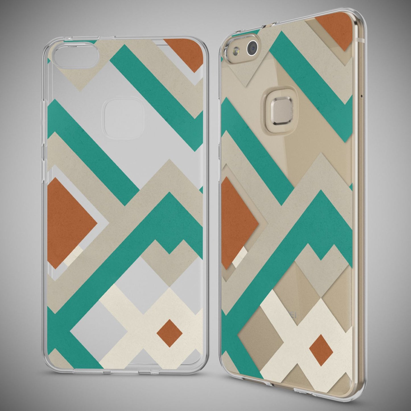 Huawei P10 Lite Case by NALIA, Slim Silicone Design Cover Protective Case