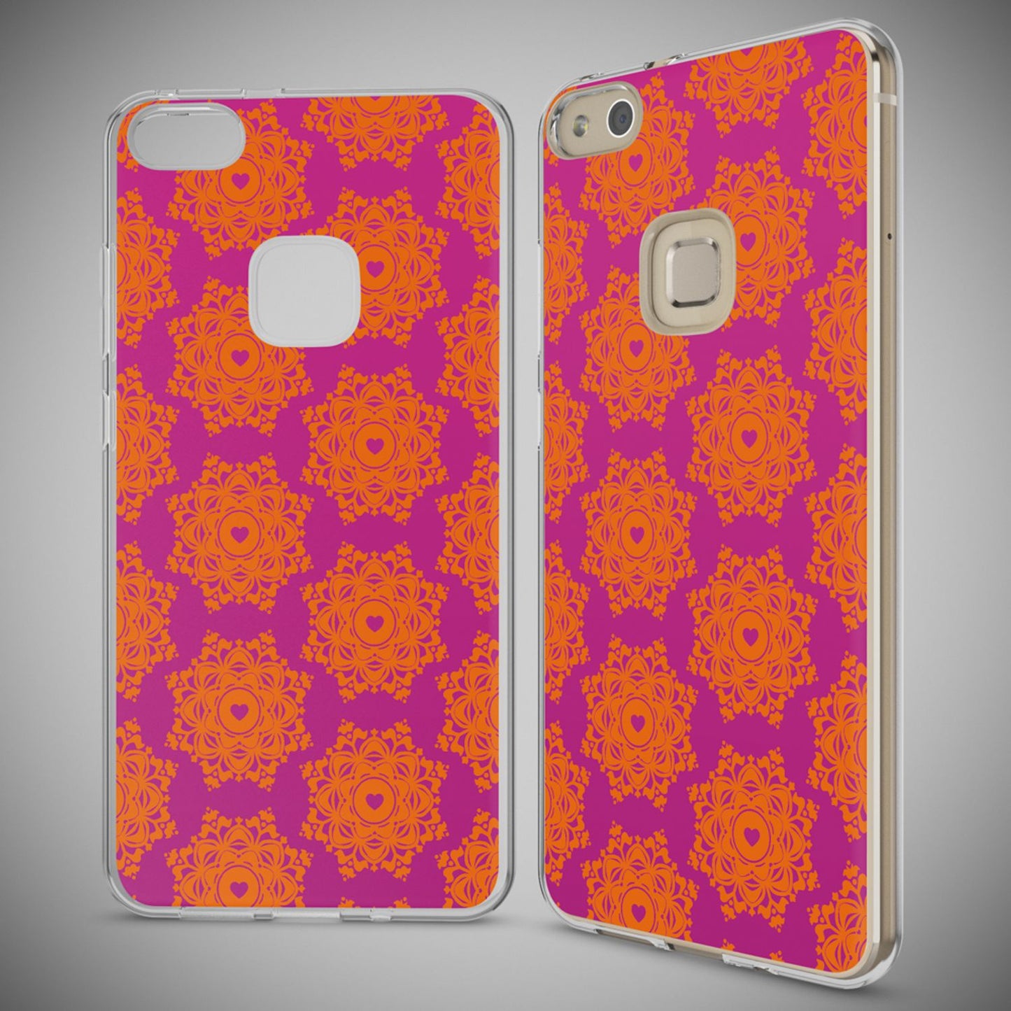 Huawei P10 Lite Case by NALIA, Slim Silicone Design Cover Protective Case