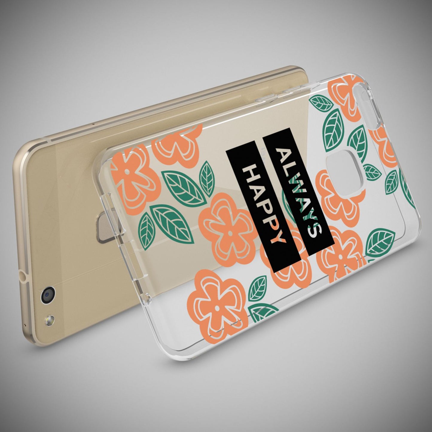 Huawei P10 Lite Case by NALIA, Slim Silicone Design Cover Protective Case