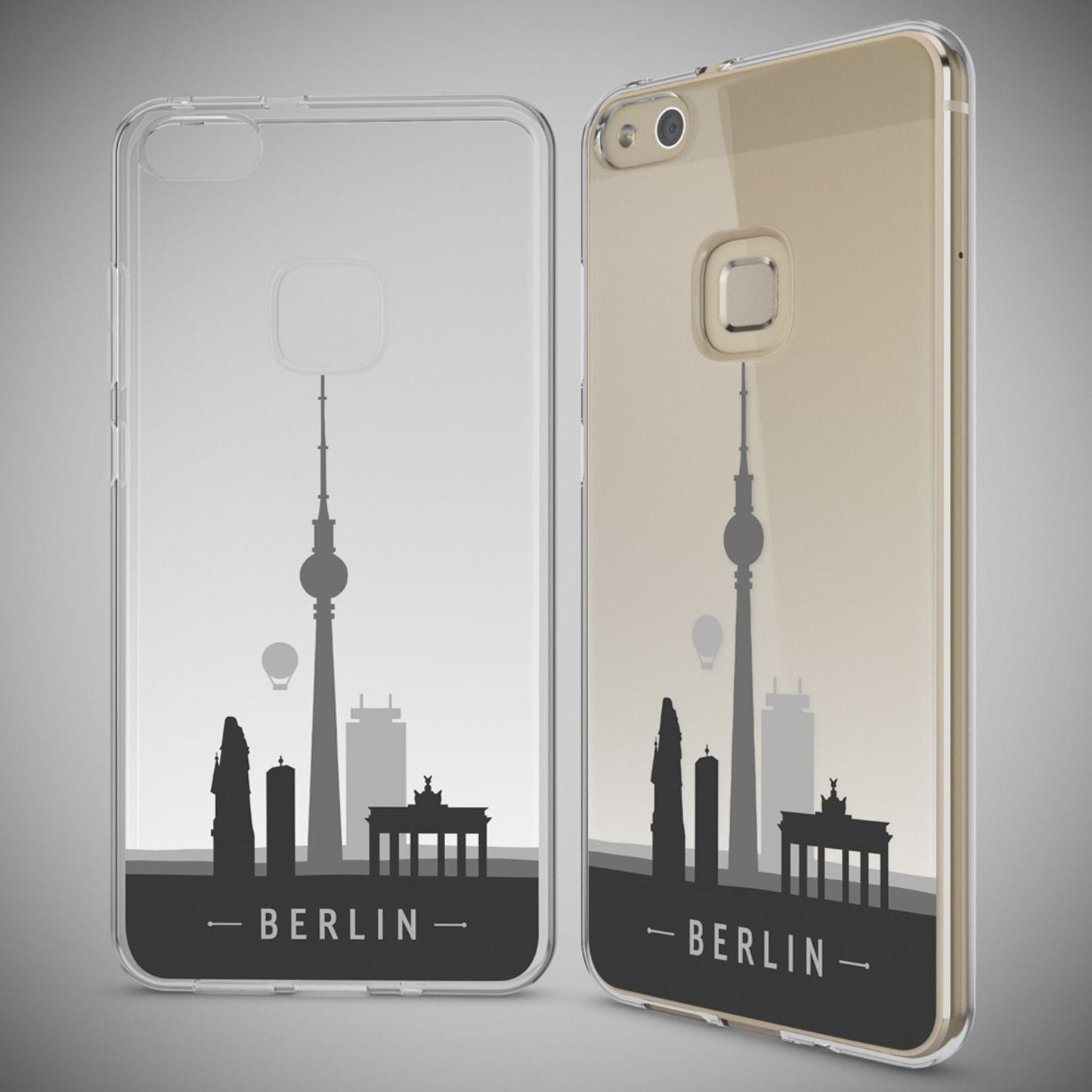 Huawei P10 Lite Case by NALIA, Slim Silicone Design Cover Protective Case