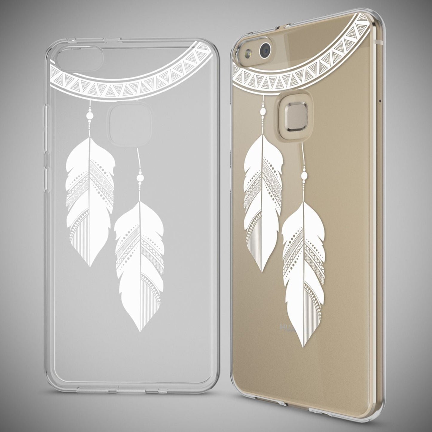 Huawei P10 Lite Case by NALIA, Slim Silicone Design Cover Protective Case