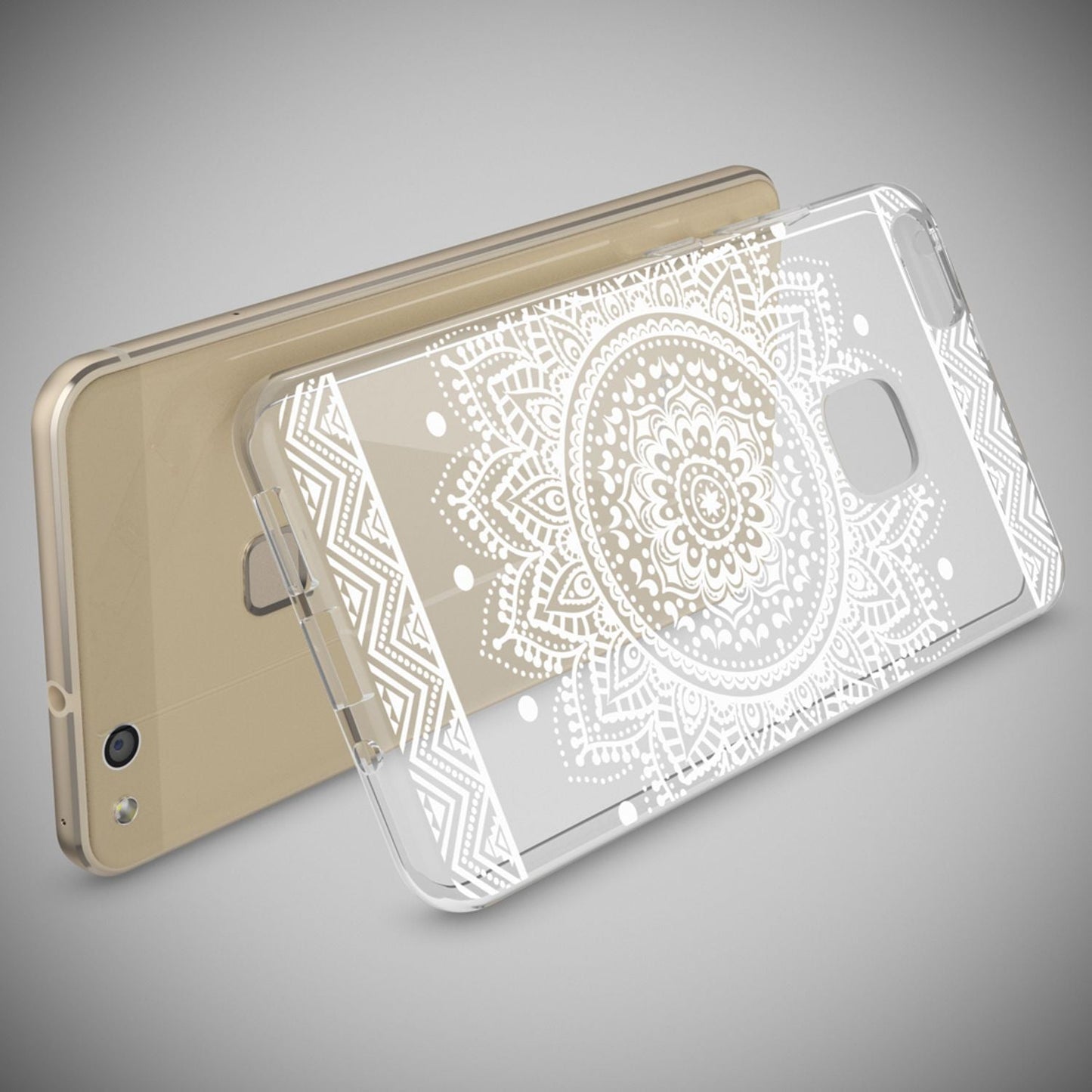 Huawei P10 Lite Case by NALIA, Slim Silicone Design Cover Protective Case