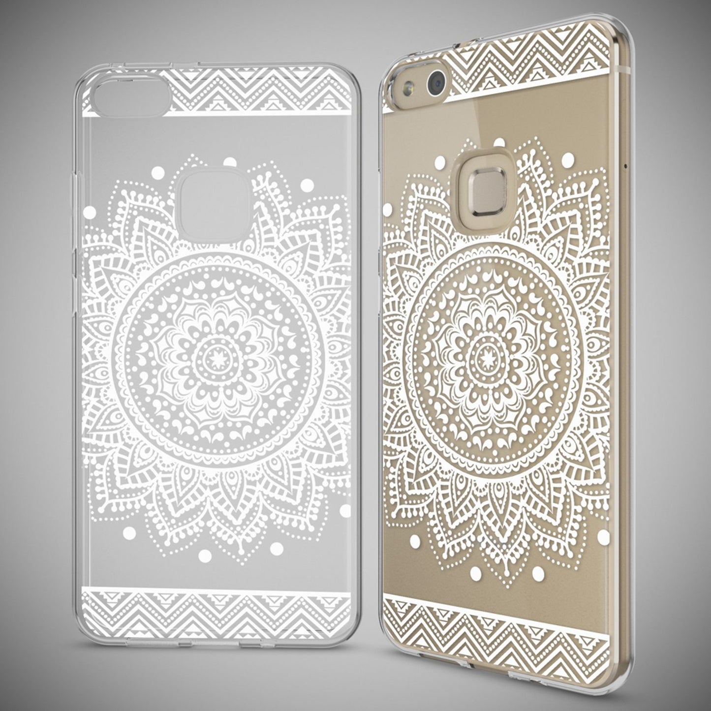 Huawei P10 Lite Case by NALIA, Slim Silicone Design Cover Protective Case