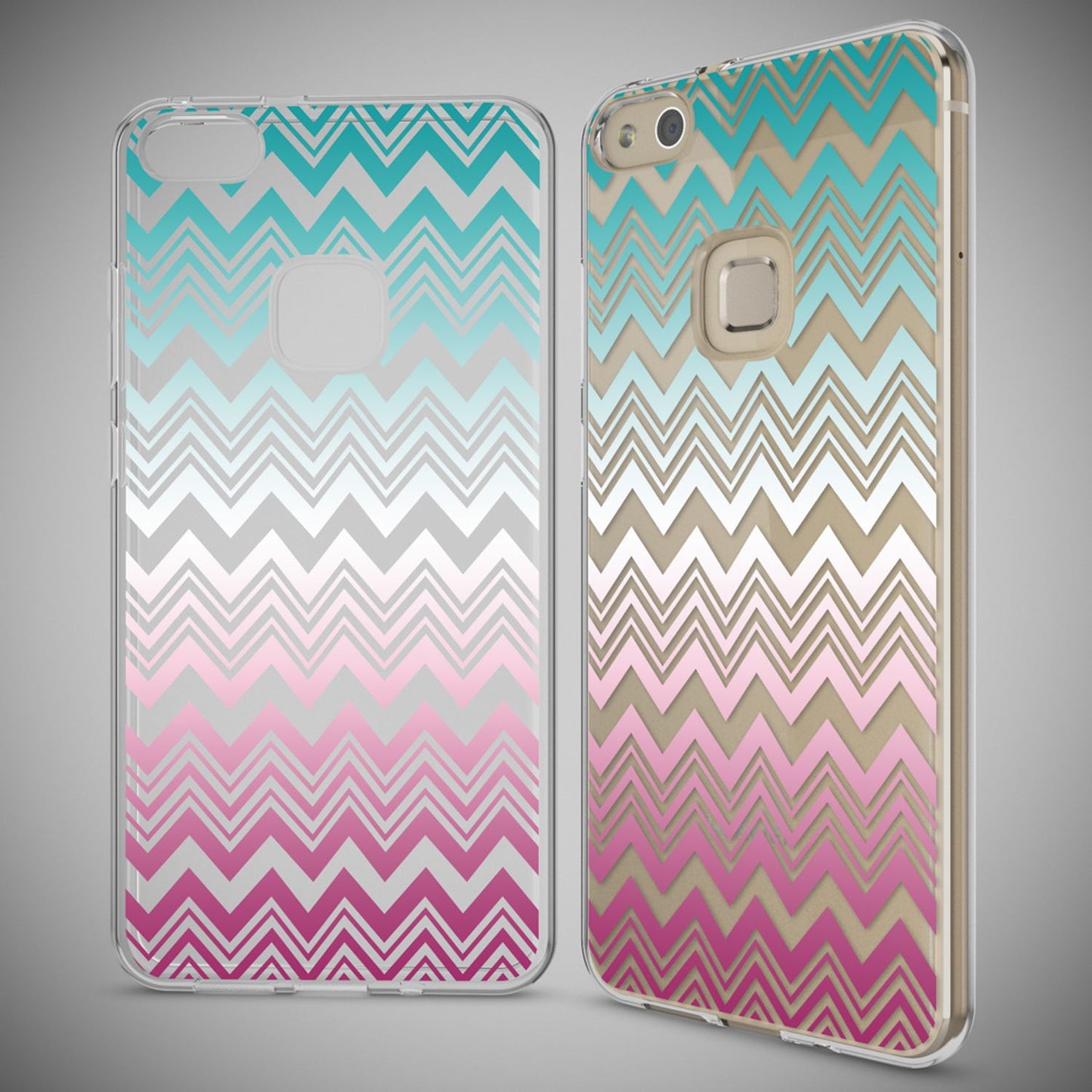 Huawei P10 Lite Case by NALIA, Slim Silicone Design Cover Protective Case