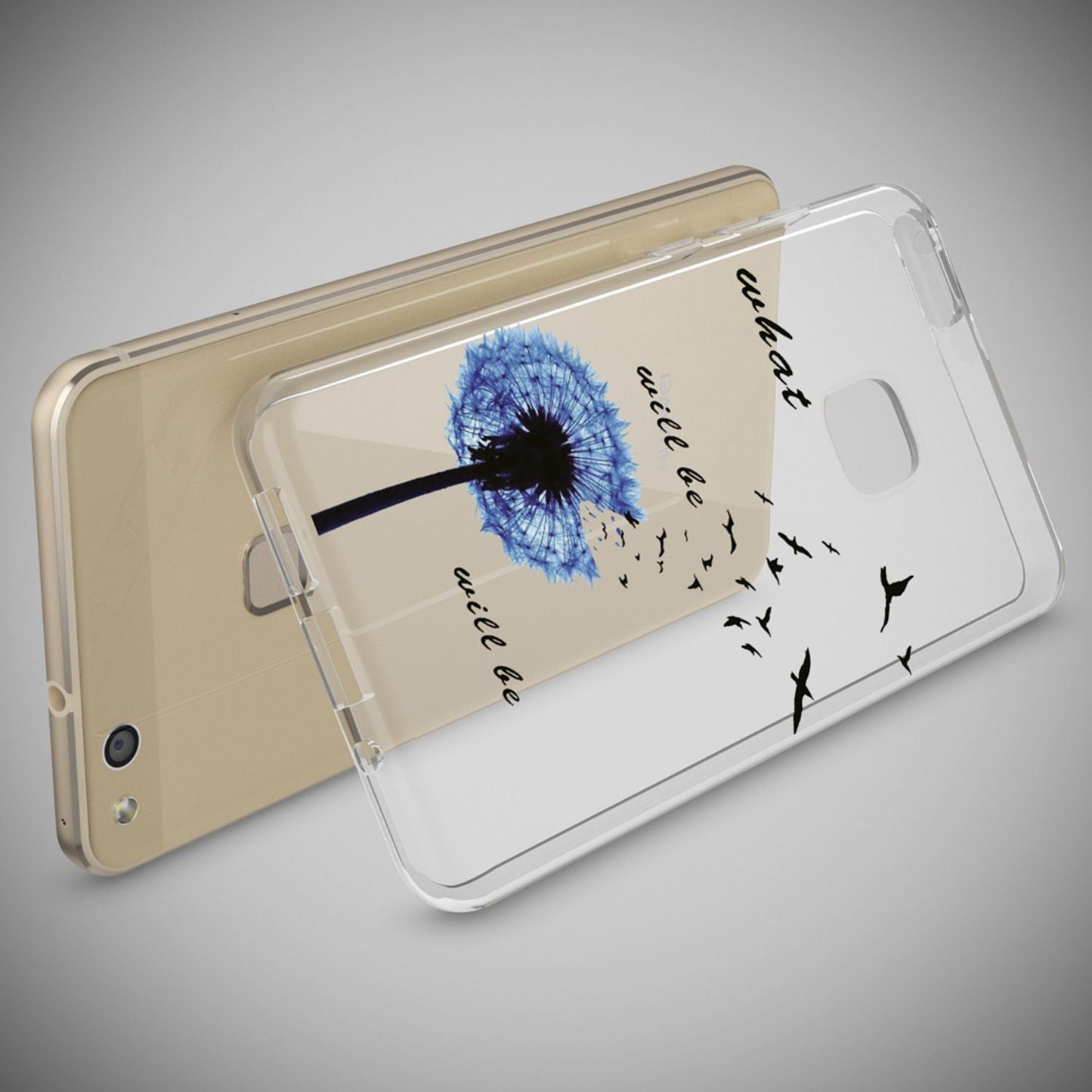 Huawei P10 Lite Case by NALIA, Slim Silicone Design Cover Protective Case