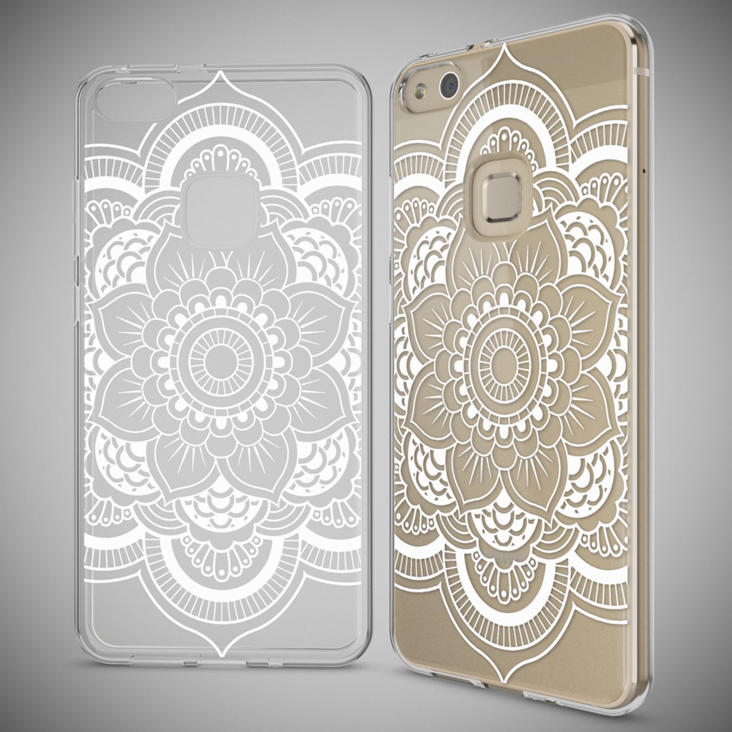 Huawei P10 Lite Case by NALIA, Slim Silicone Design Cover Protective Case