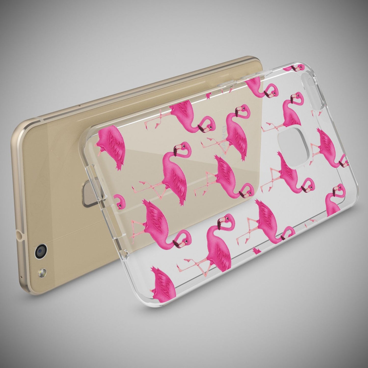 Huawei P10 Lite Case by NALIA, Slim Silicone Design Cover Protective Case