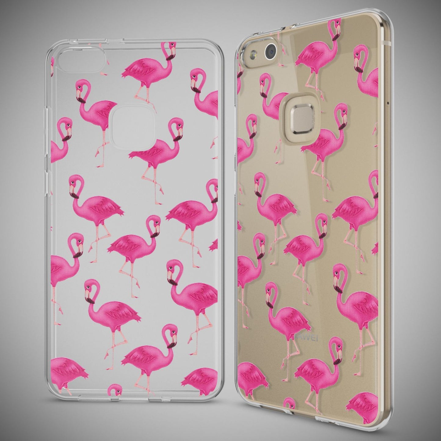 Huawei P10 Lite Case by NALIA, Slim Silicone Design Cover Protective Case