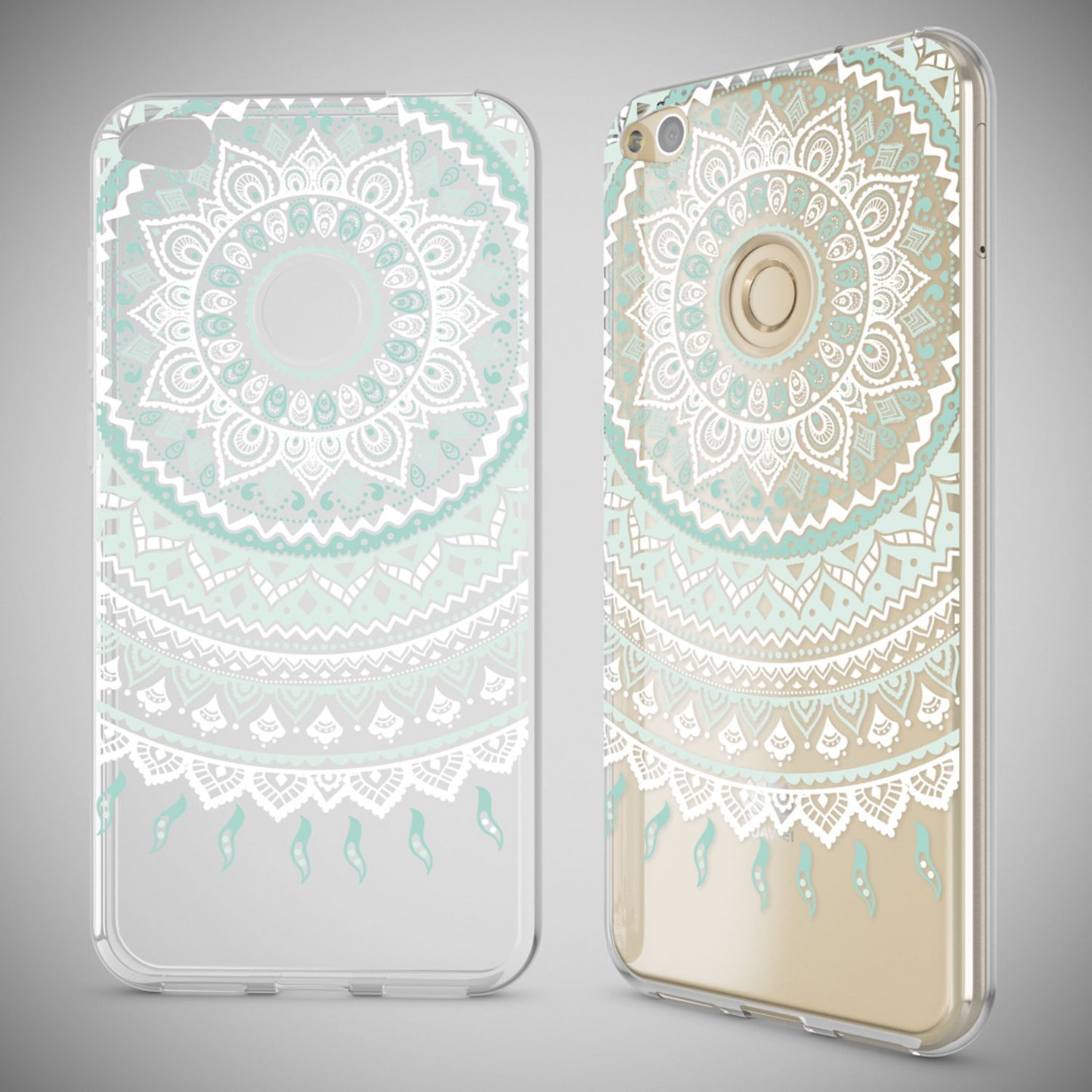 Huawei P8 Lite 2017 hulstur, símahulstur frá NALIA, þunnt sílikonhönnuð hlífðarhulstur