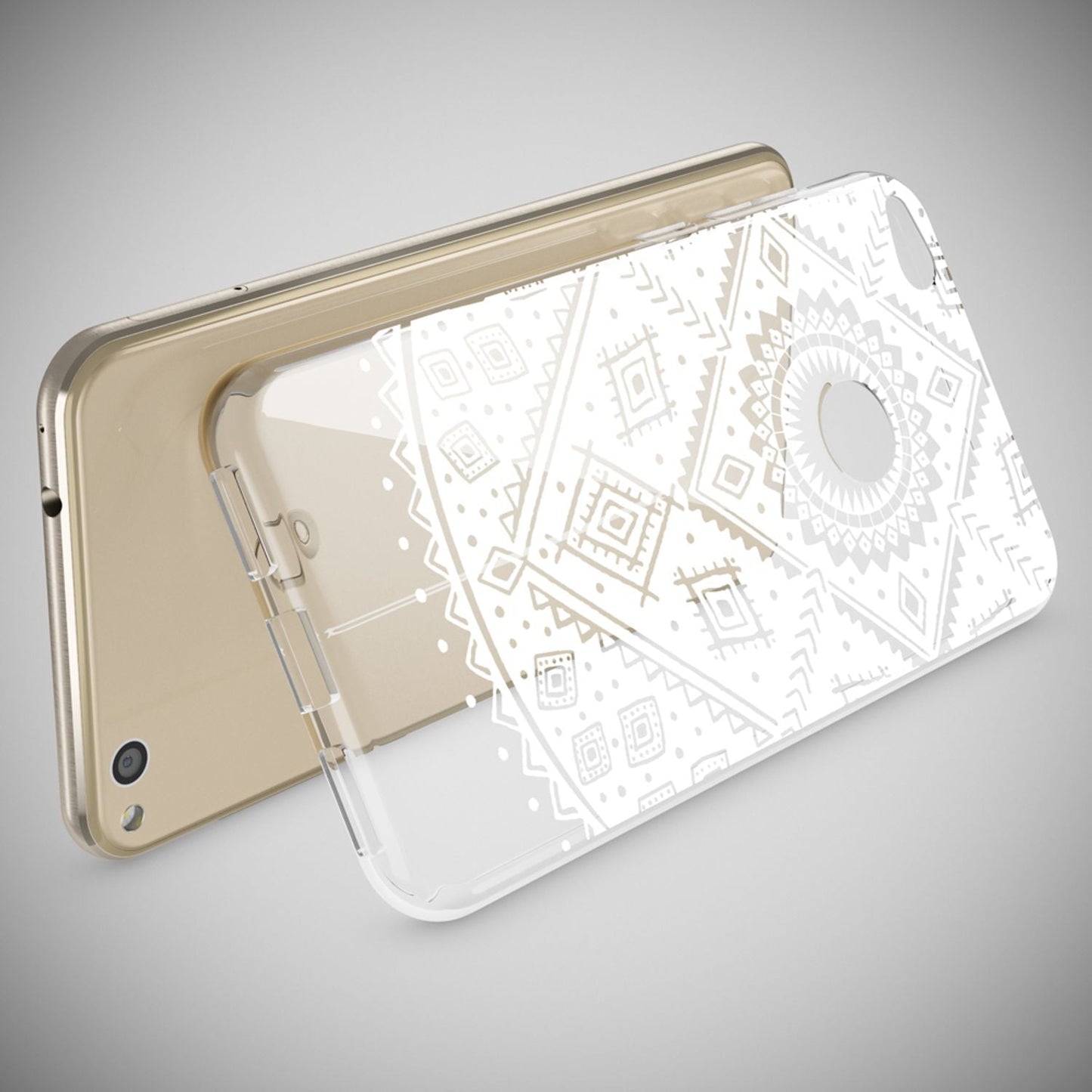 Huawei P8 Lite 2017 hulstur, símahulstur frá NALIA, þunnt sílikonhönnuð hlífðarhulstur