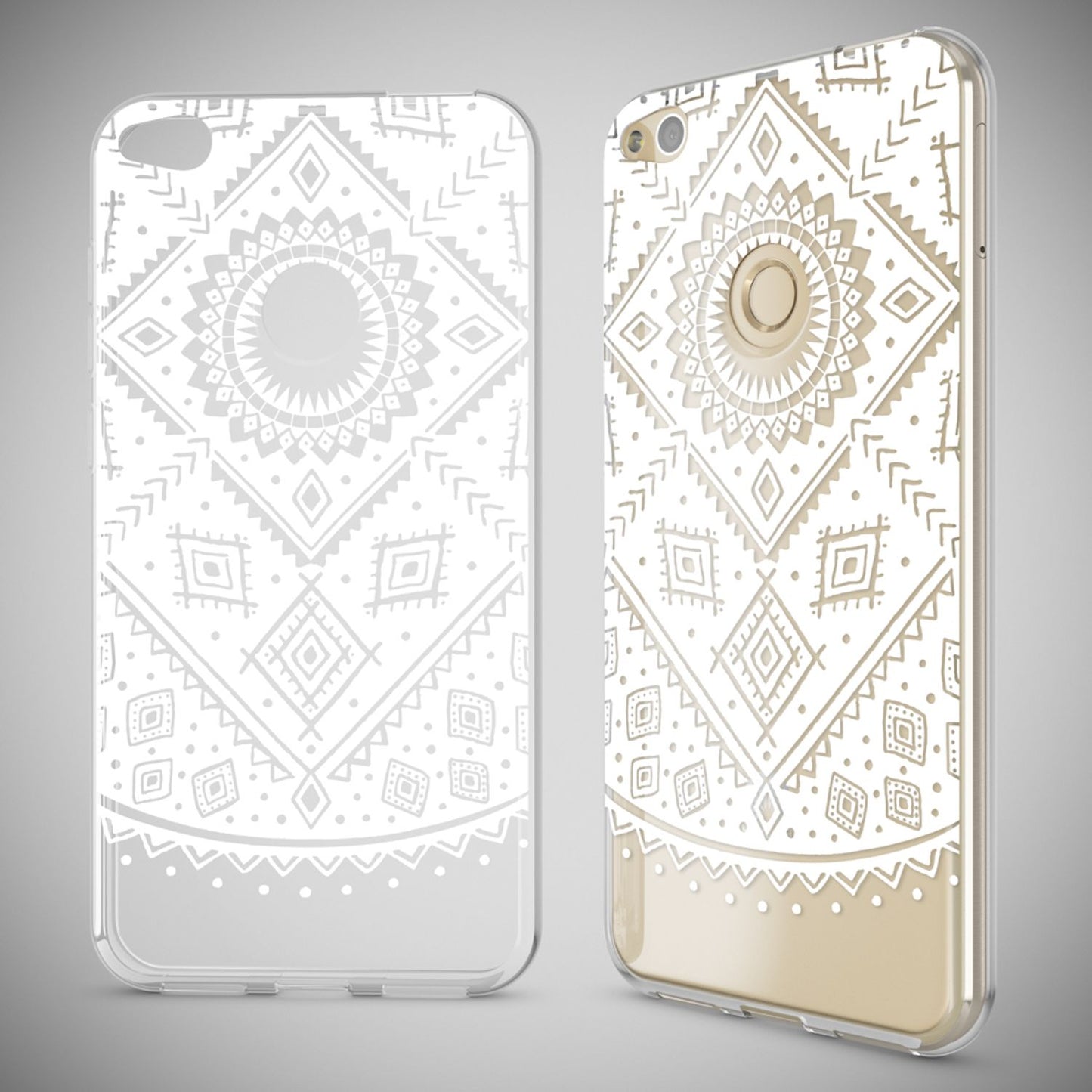 Huawei P8 Lite 2017 hulstur, símahulstur frá NALIA, þunnt sílikonhönnuð hlífðarhulstur