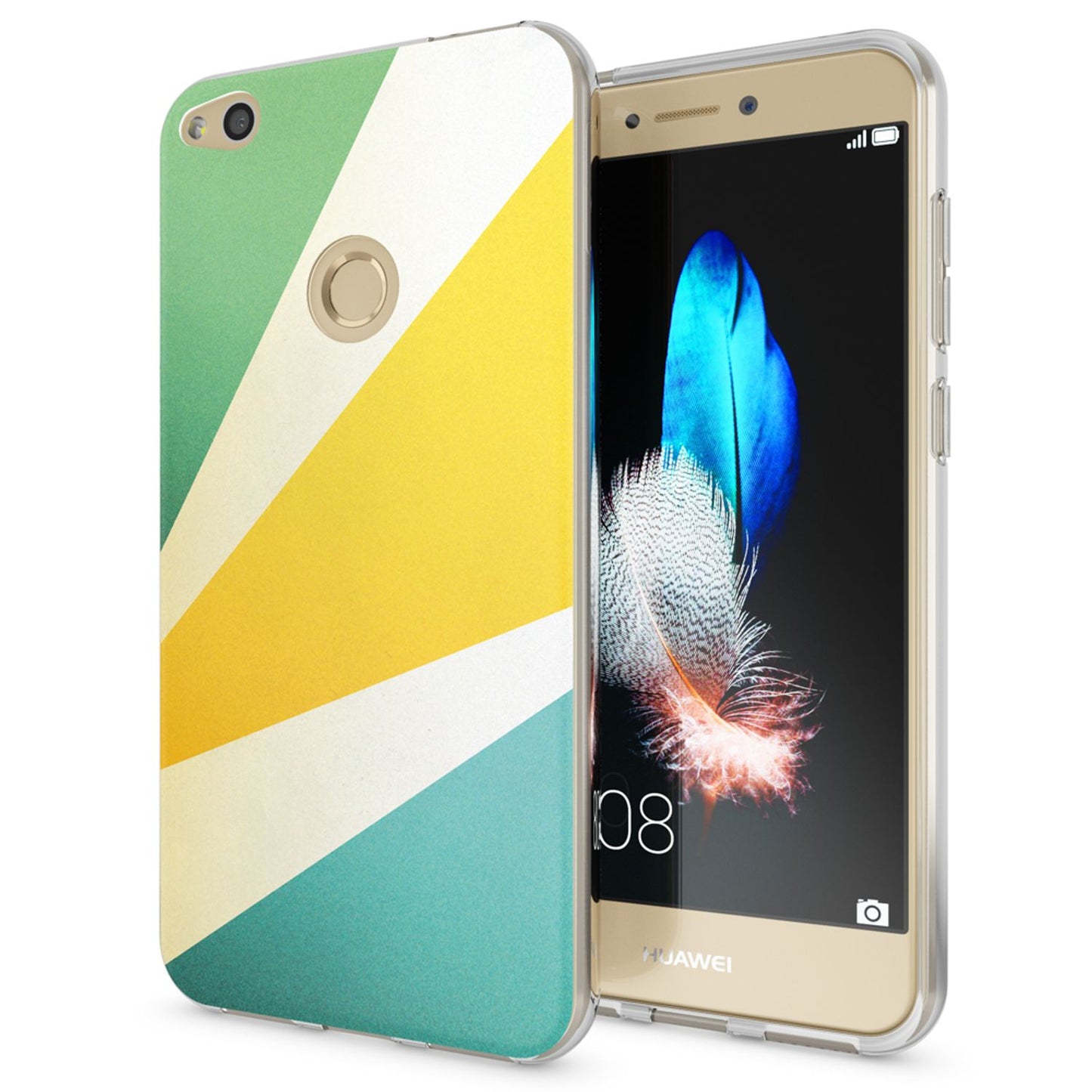 Huawei P8 Lite 2017 hulstur, símahulstur frá NALIA, þunnt sílikonhönnuð hlífðarhulstur