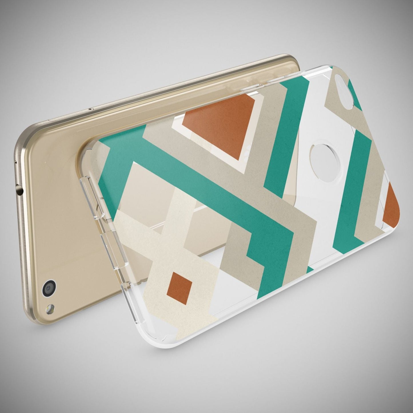 Huawei P8 Lite 2017 hulstur, símahulstur frá NALIA, þunnt sílikonhönnuð hlífðarhulstur