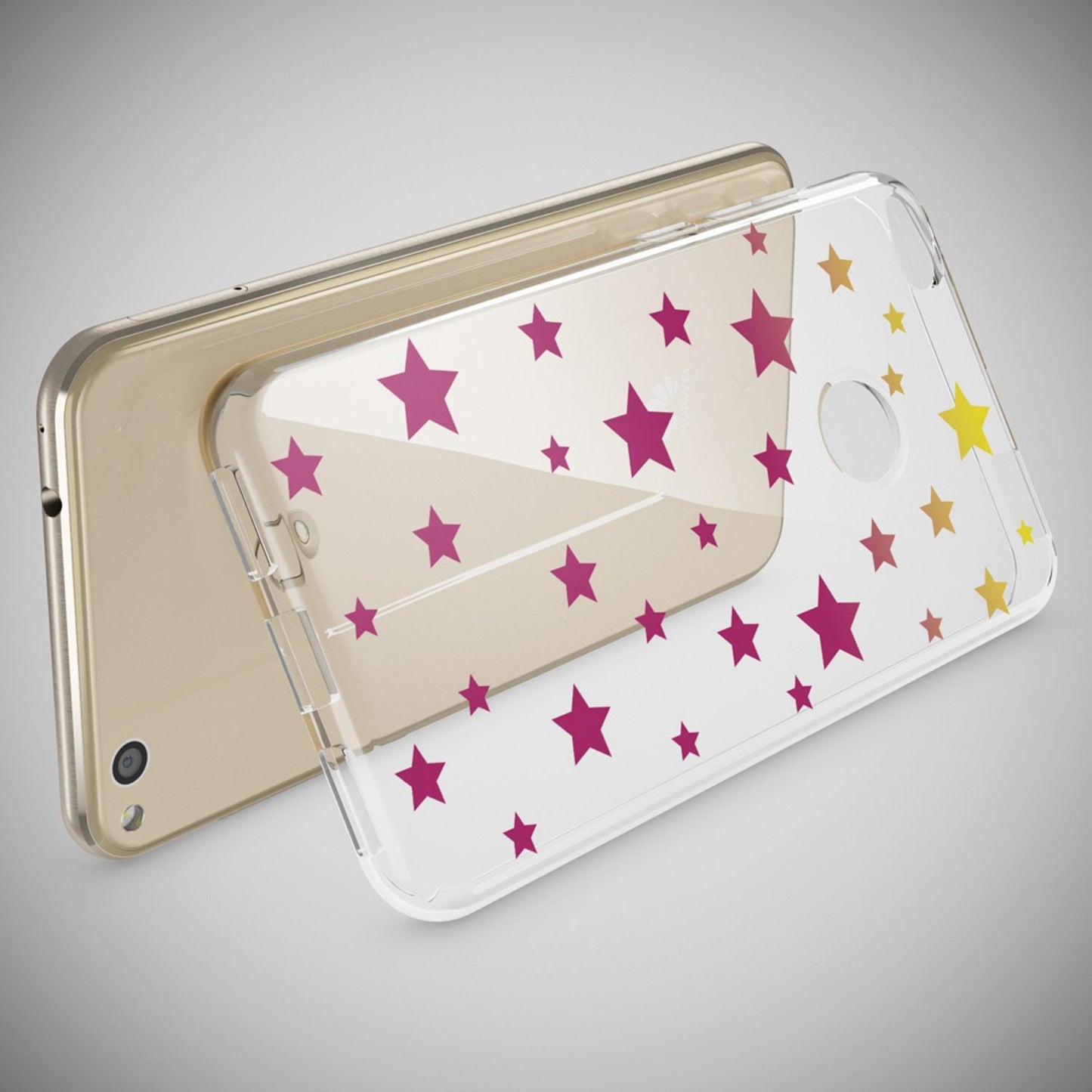 Huawei P8 Lite 2017 hulstur, símahulstur frá NALIA, þunnt sílikonhönnuð hlífðarhulstur