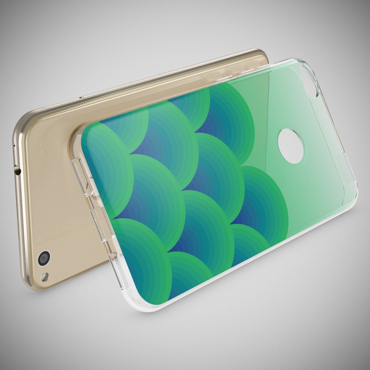 Huawei P8 Lite 2017 hulstur, símahulstur frá NALIA, þunnt sílikonhönnuð hlífðarhulstur