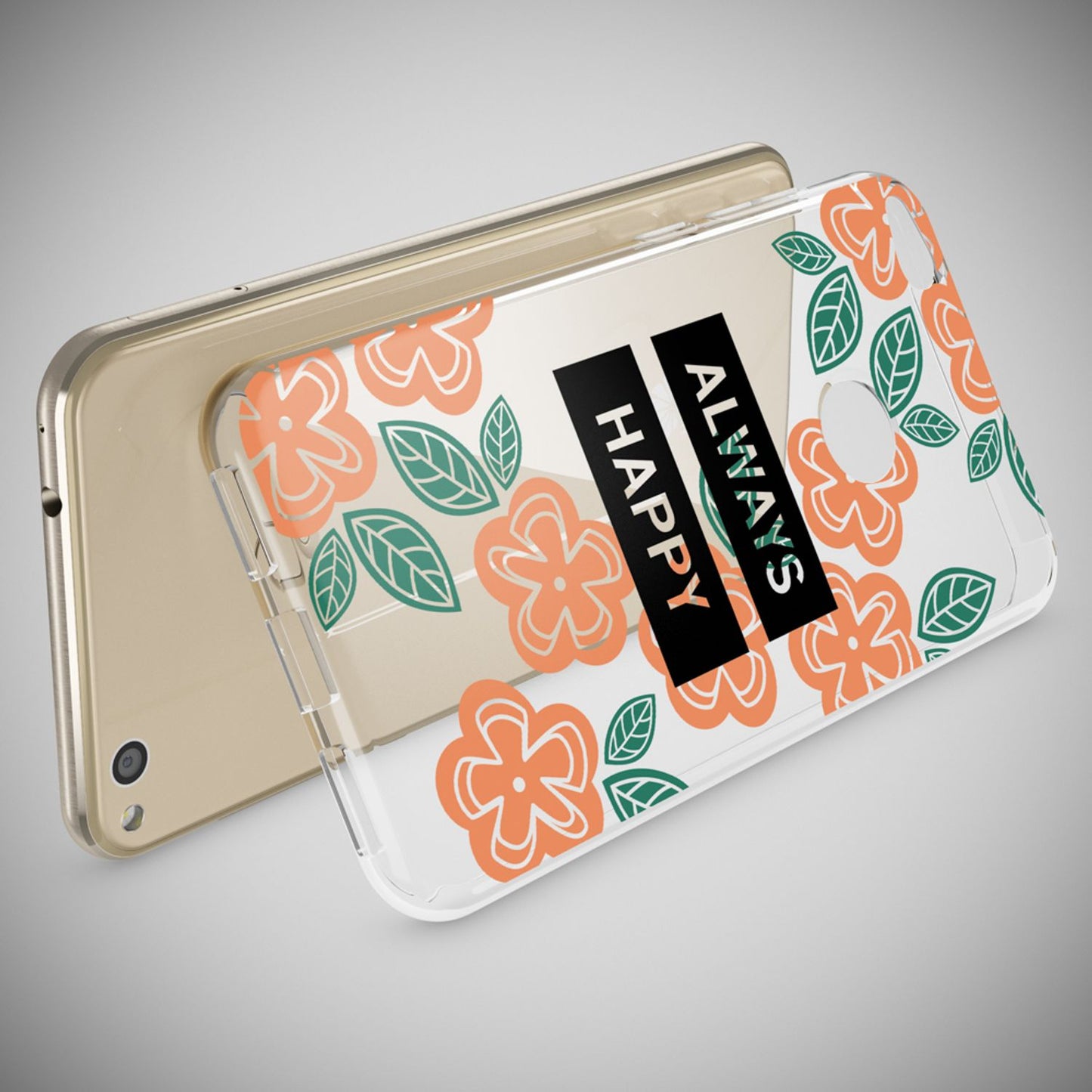 Huawei P8 Lite 2017 hulstur, símahulstur frá NALIA, þunnt sílikonhönnuð hlífðarhulstur