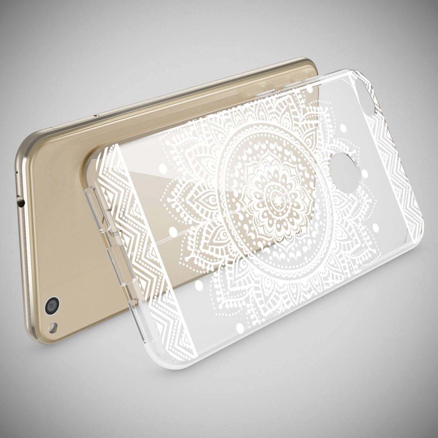 Huawei P8 Lite 2017 hulstur, símahulstur frá NALIA, þunnt sílikonhönnuð hlífðarhulstur