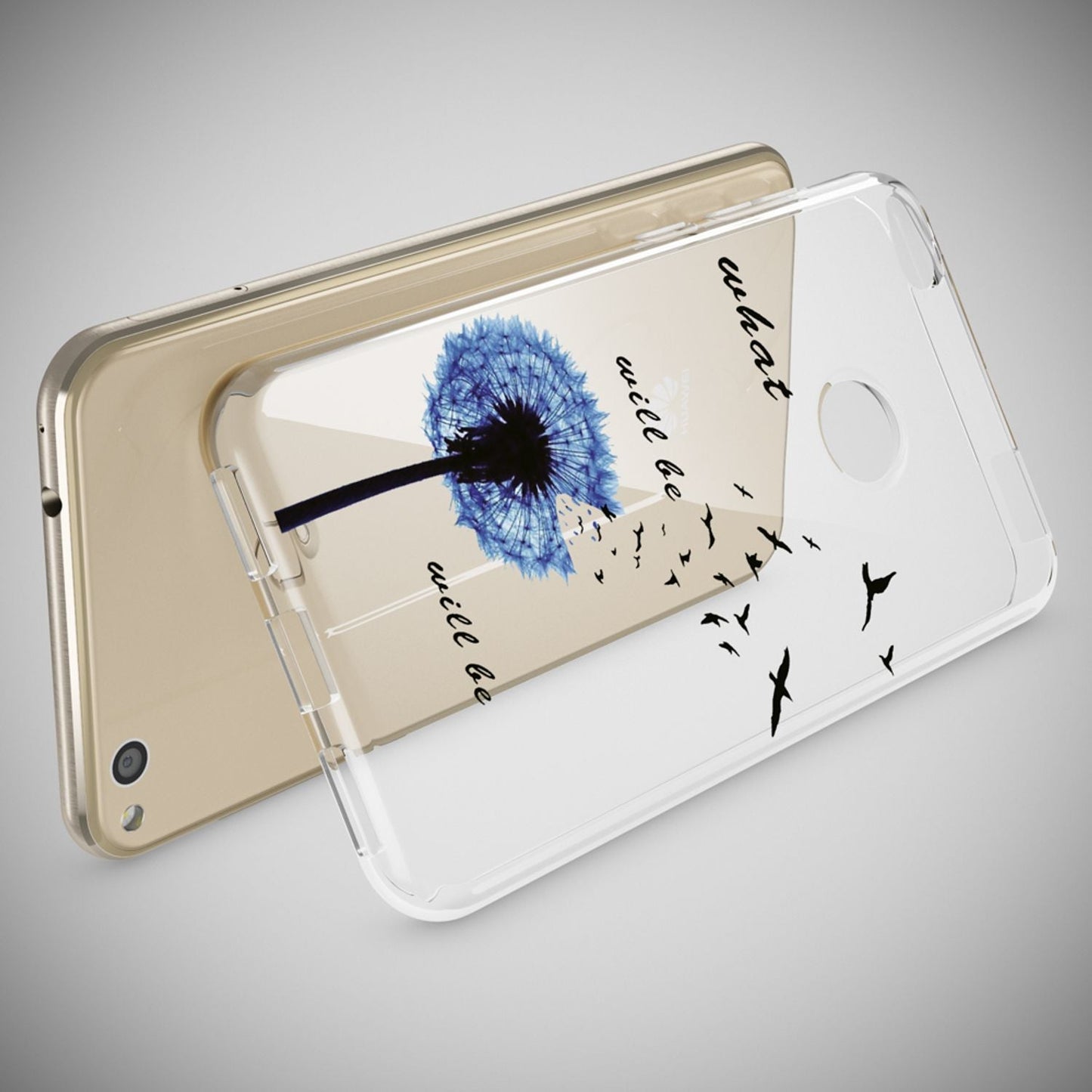 Huawei P8 Lite 2017 hulstur, símahulstur frá NALIA, þunnt sílikonhönnuð hlífðarhulstur