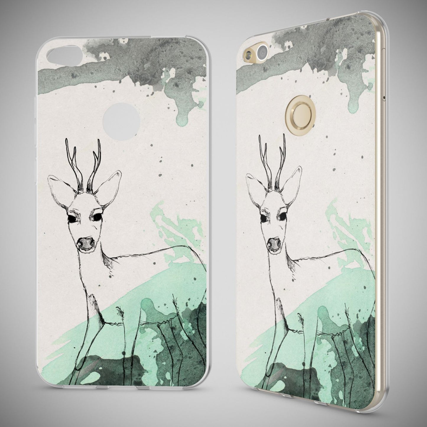 Huawei P8 Lite 2017 hulstur, símahulstur frá NALIA, þunnt sílikonhönnuð hlífðarhulstur