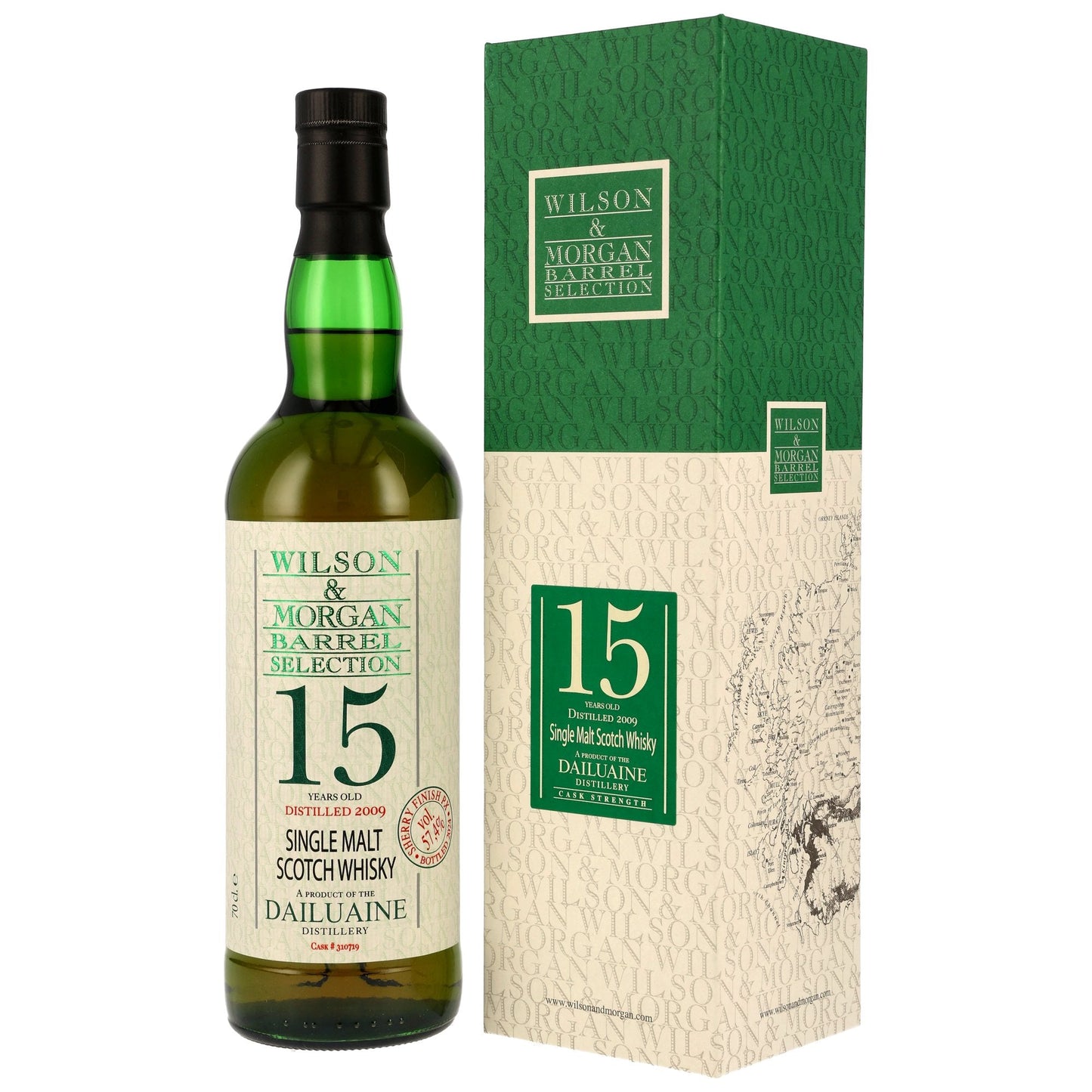 Dailuaine 15 2009/2024 - Wilson &amp; Morgan - PX Sherry CaskFinish #310719
