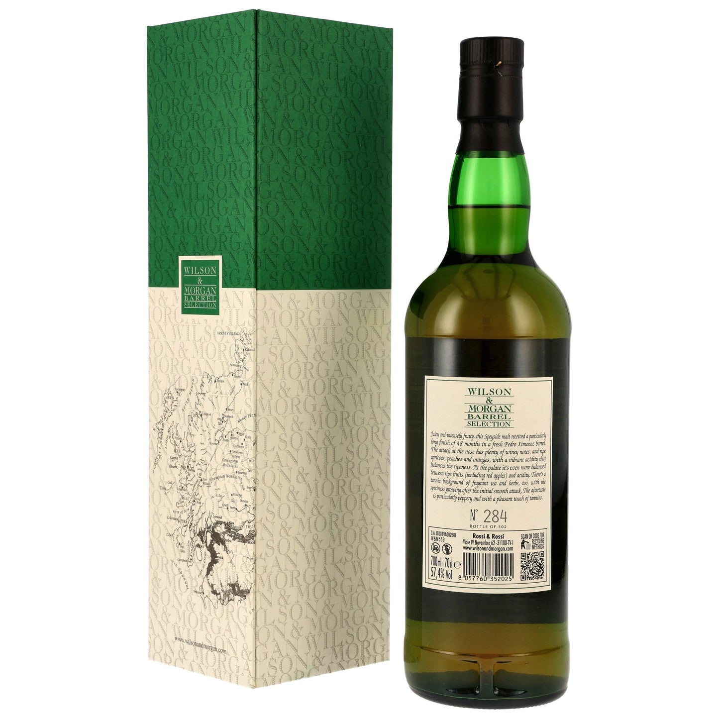 Dailuaine 15 2009/2024 - Wilson &amp; Morgan - PX Sherry CaskFinish #310719