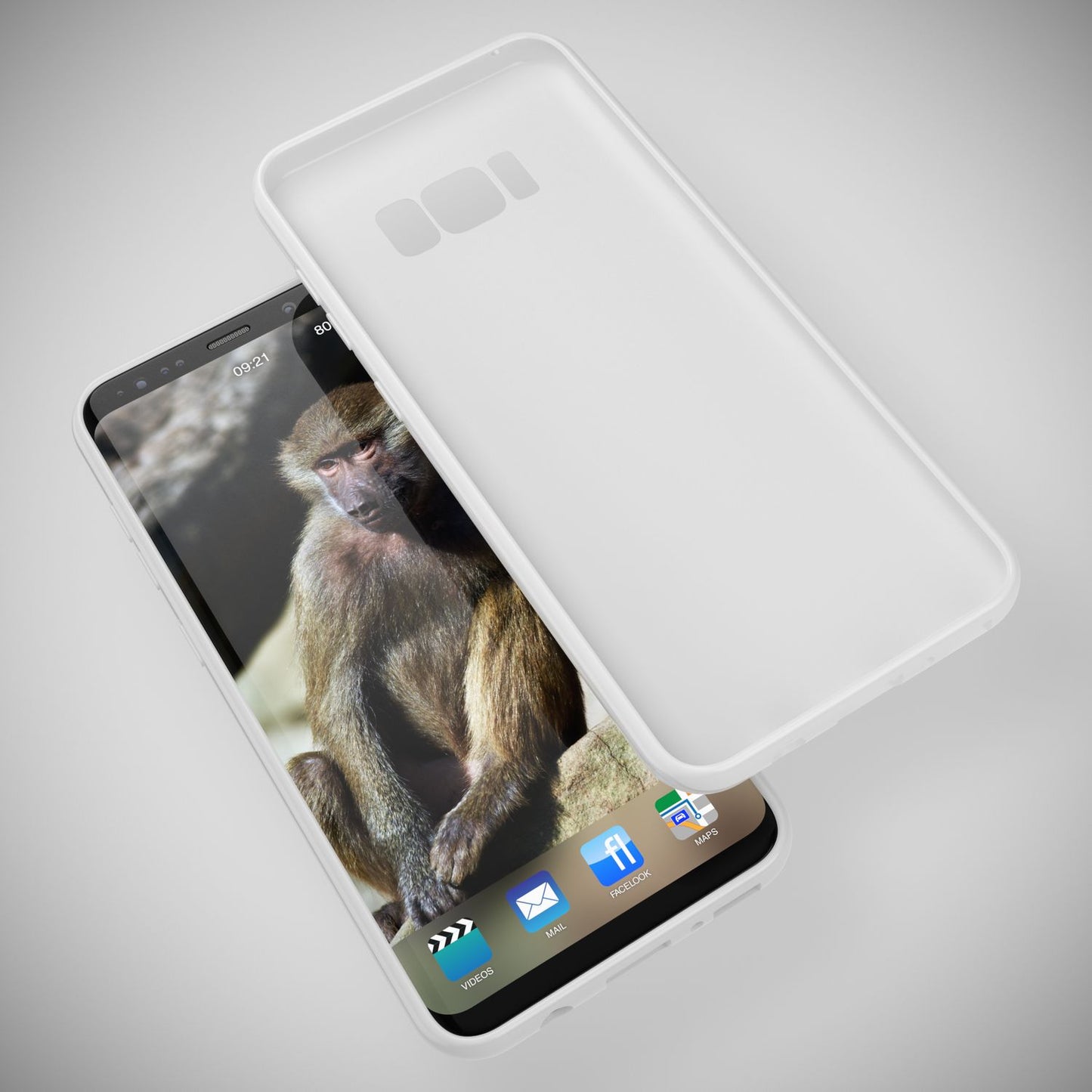 Samsung Galaxy S8 Plus símahulstur frá NALIA, sílikonhulstur fyrir stuðara og vernd