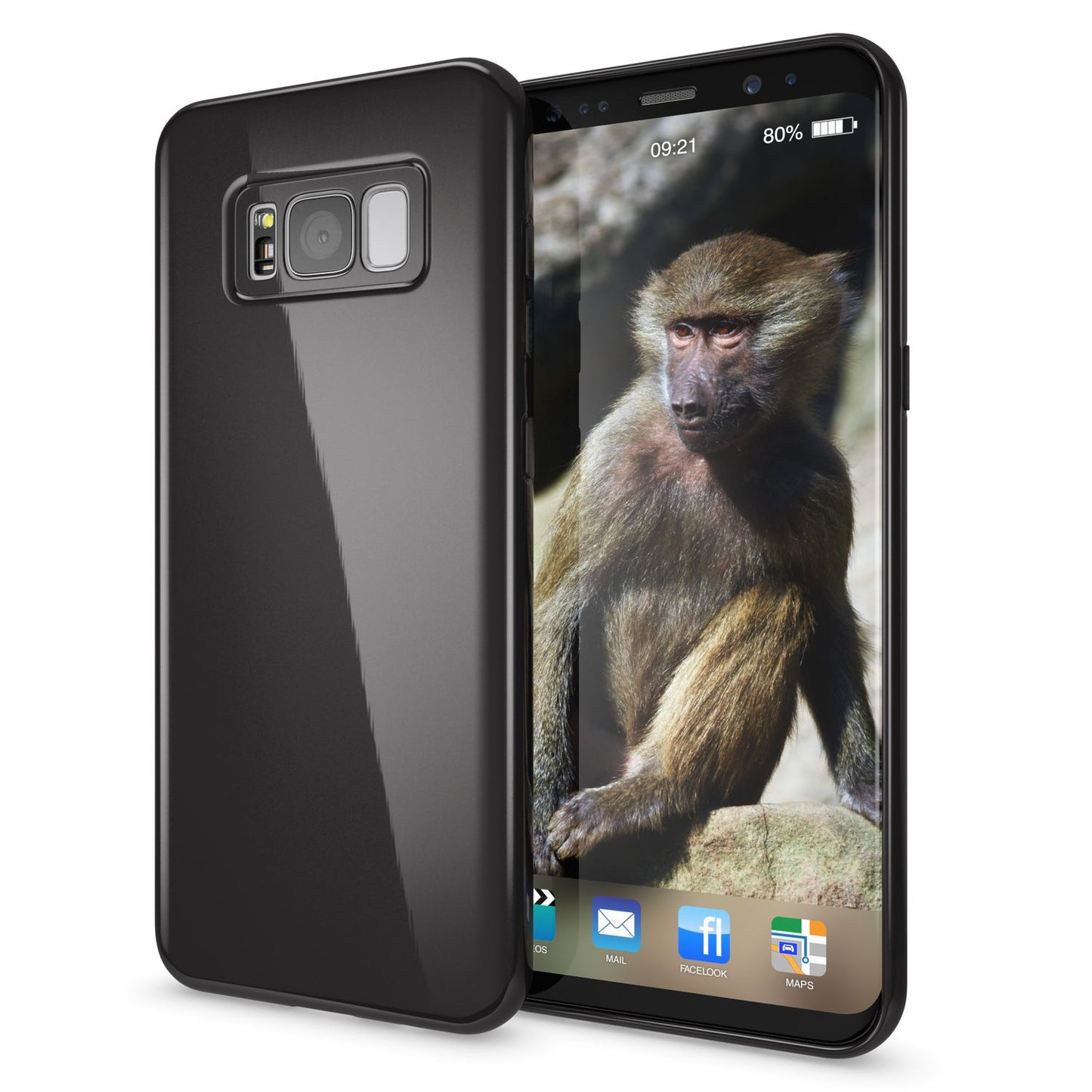 Samsung Galaxy S8 Plus símahulstur frá NALIA, sílikonhulstur fyrir stuðara og vernd