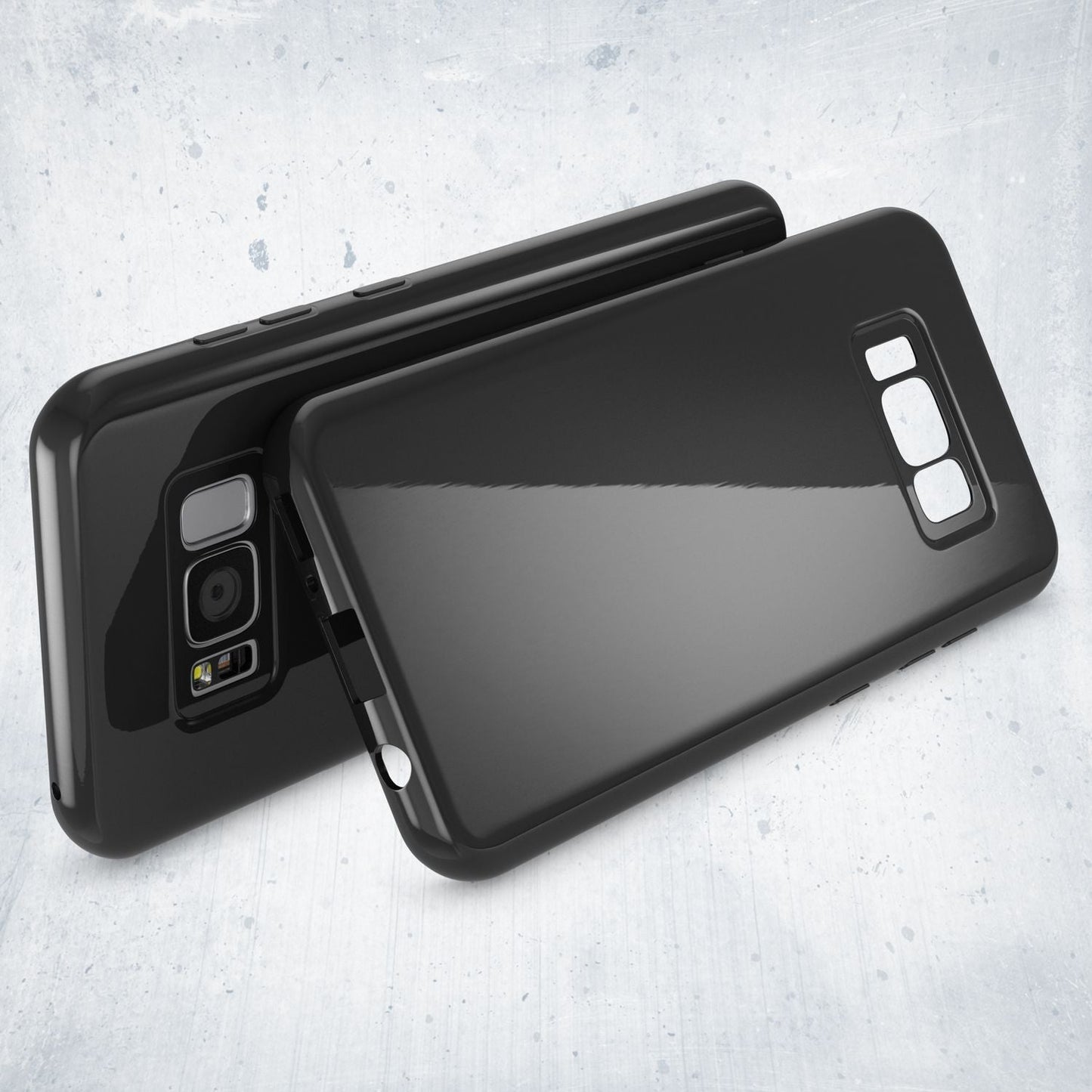 Samsung Galaxy S8 Case by NALIA, Slim Silicone Cover TPU Jelly Case