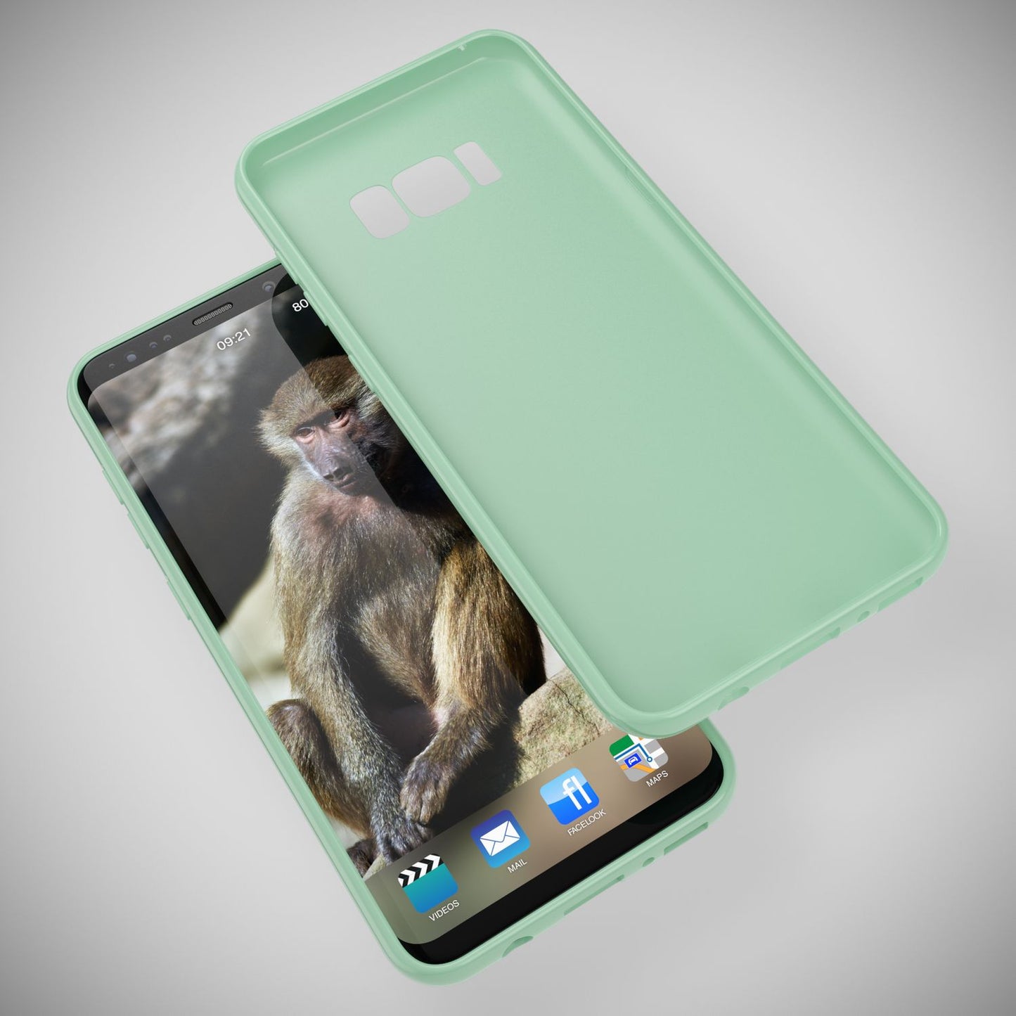 Samsung Galaxy S8 Plus símahulstur frá NALIA, sílikonhulstur fyrir stuðara og vernd