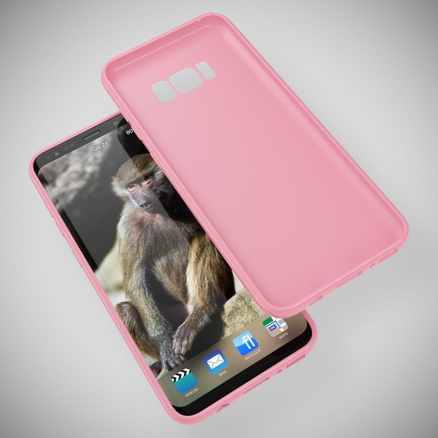 Samsung Galaxy S8 Plus símahulstur frá NALIA, sílikonhulstur fyrir stuðara og vernd