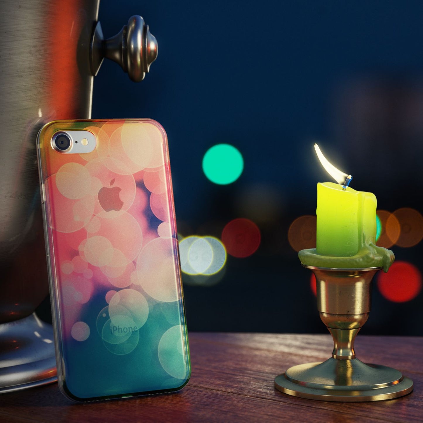 NALIA Phone Case for iPhone SE 2020 / 8 / 7, Design Case Cover Protective Case TPU