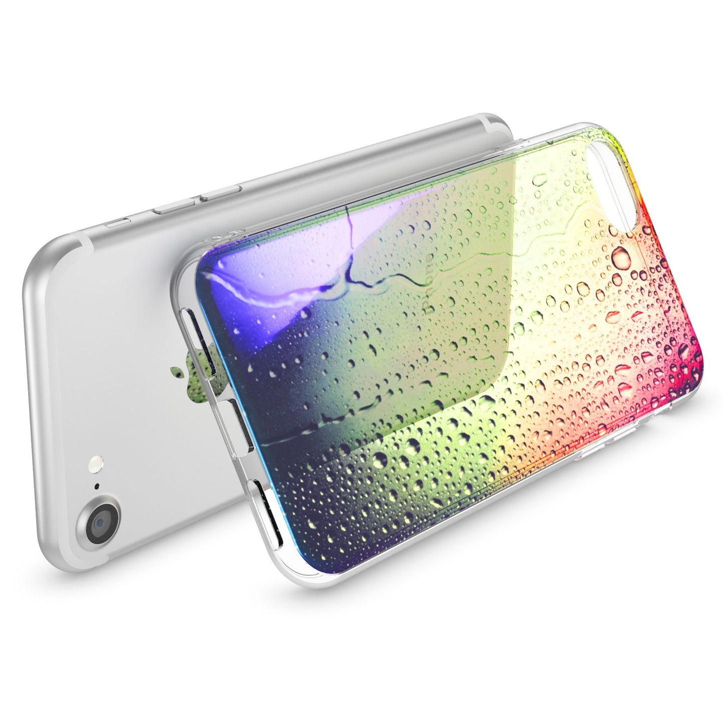 NALIA Phone Case for iPhone SE 2020 / 8 / 7, Design Case Cover Protective Case TPU