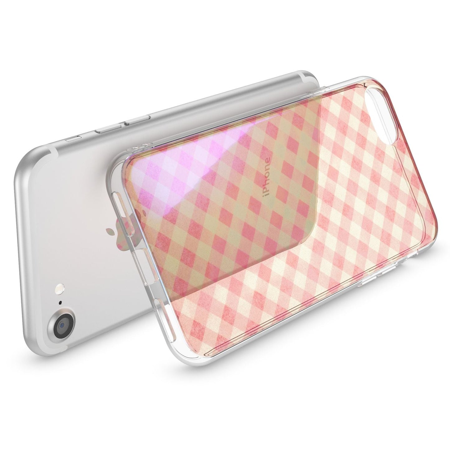 NALIA Phone Case for iPhone SE 2020 / 8 / 7, Design Case Cover Protective Case TPU