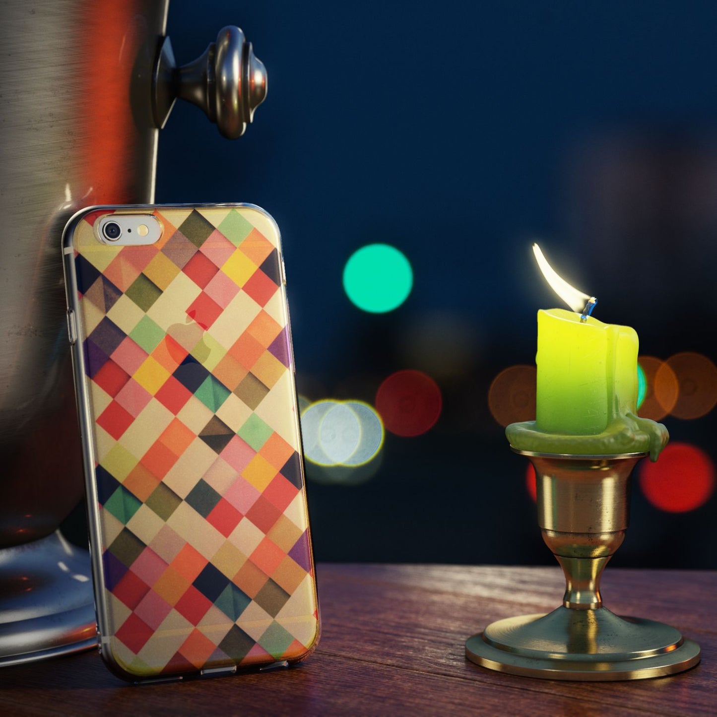 Apple iPhone 6 6S 3D Glitter Silicone Case Cover by NALIA