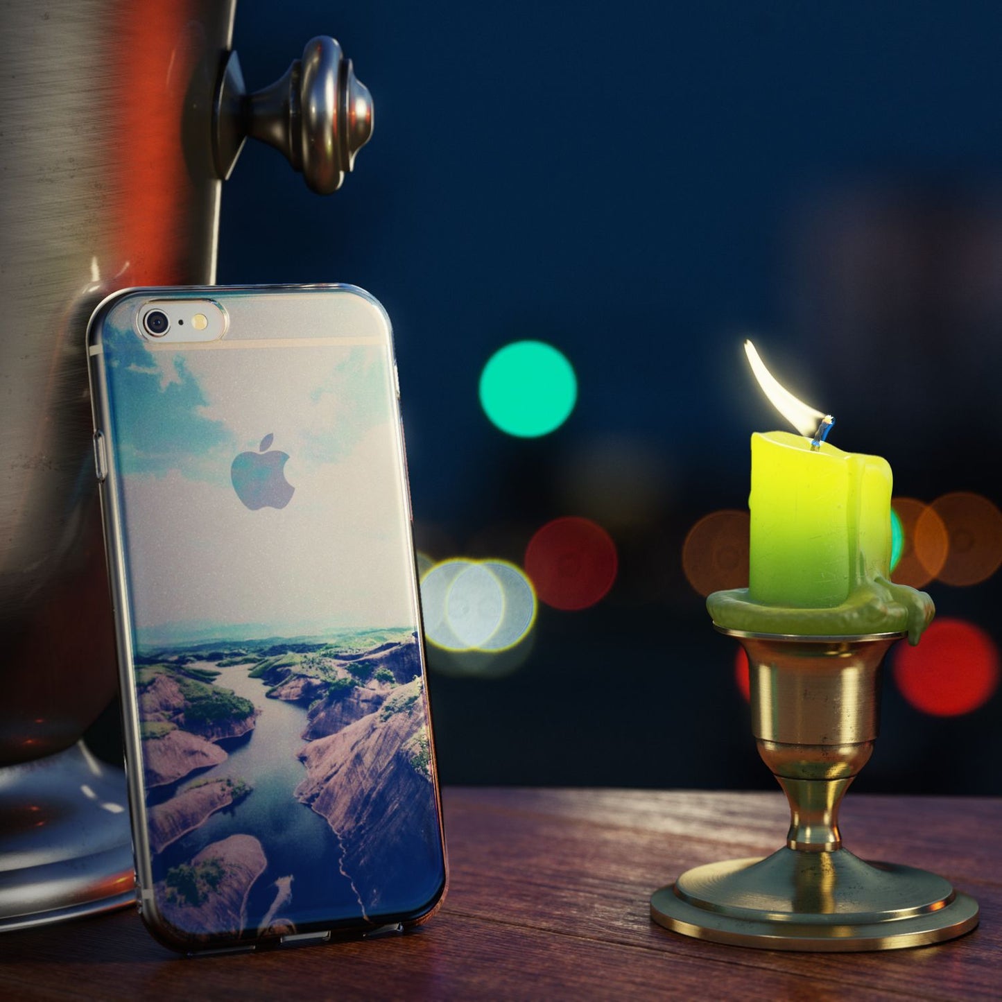 Apple iPhone 6 6S 3D Glitter Silicone Case Cover by NALIA