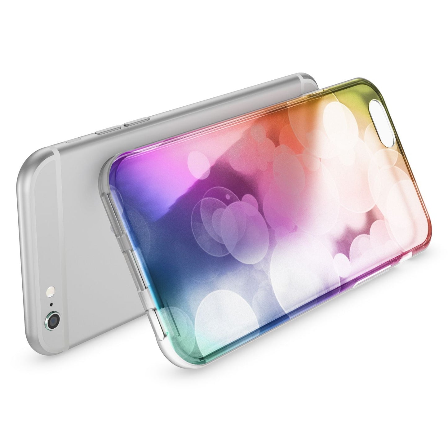 Apple iPhone 6 6S 3D Glitter Silicone Case Cover by NALIA