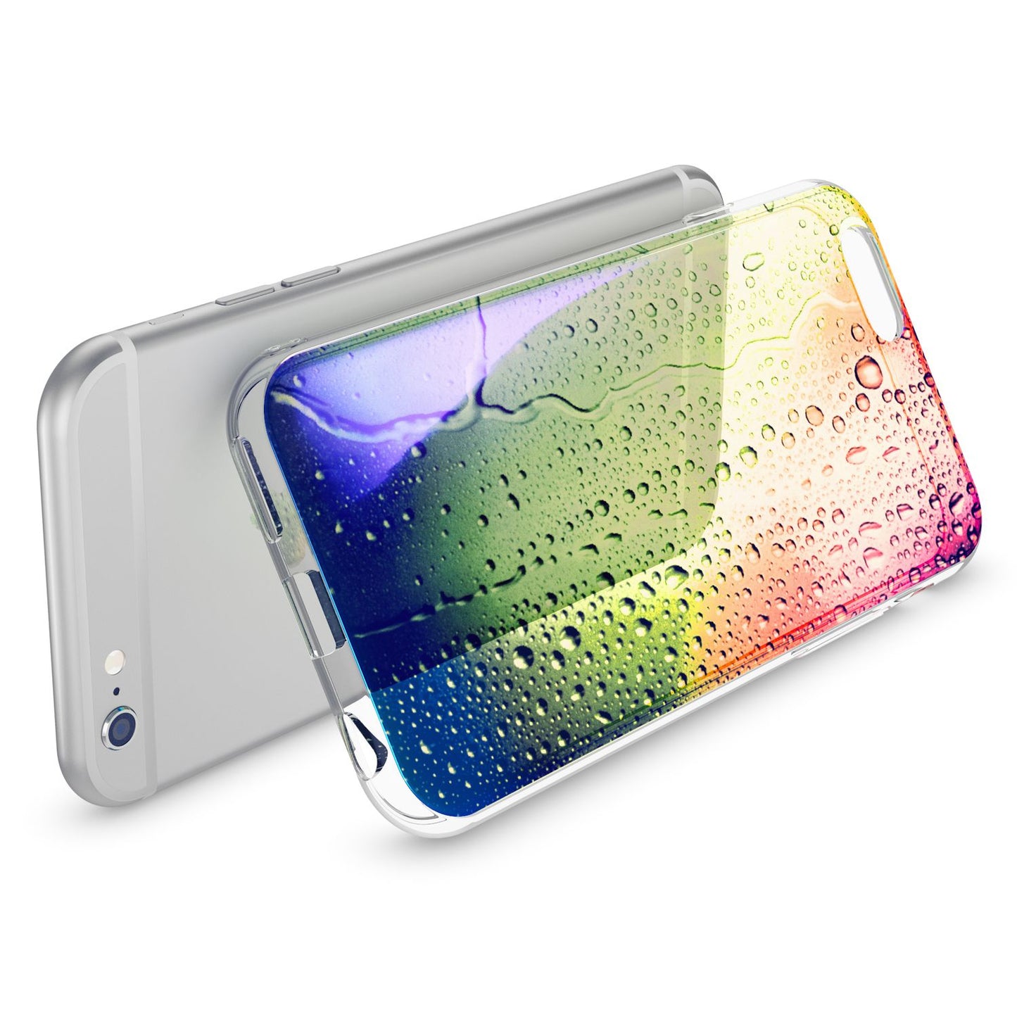 Apple iPhone 6 6S 3D Glitter Silicone Case Cover by NALIA