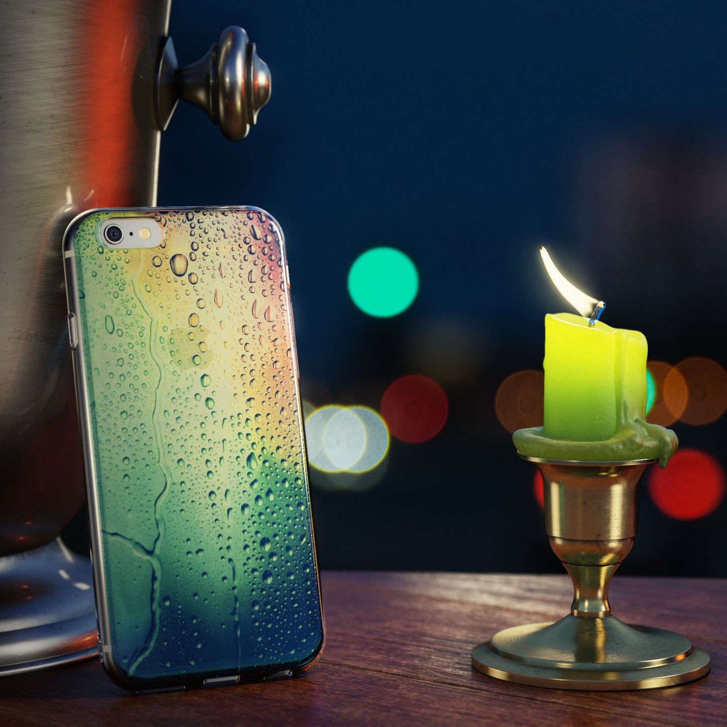 Apple iPhone 6 6S 3D Glitter Silicone Case Cover by NALIA