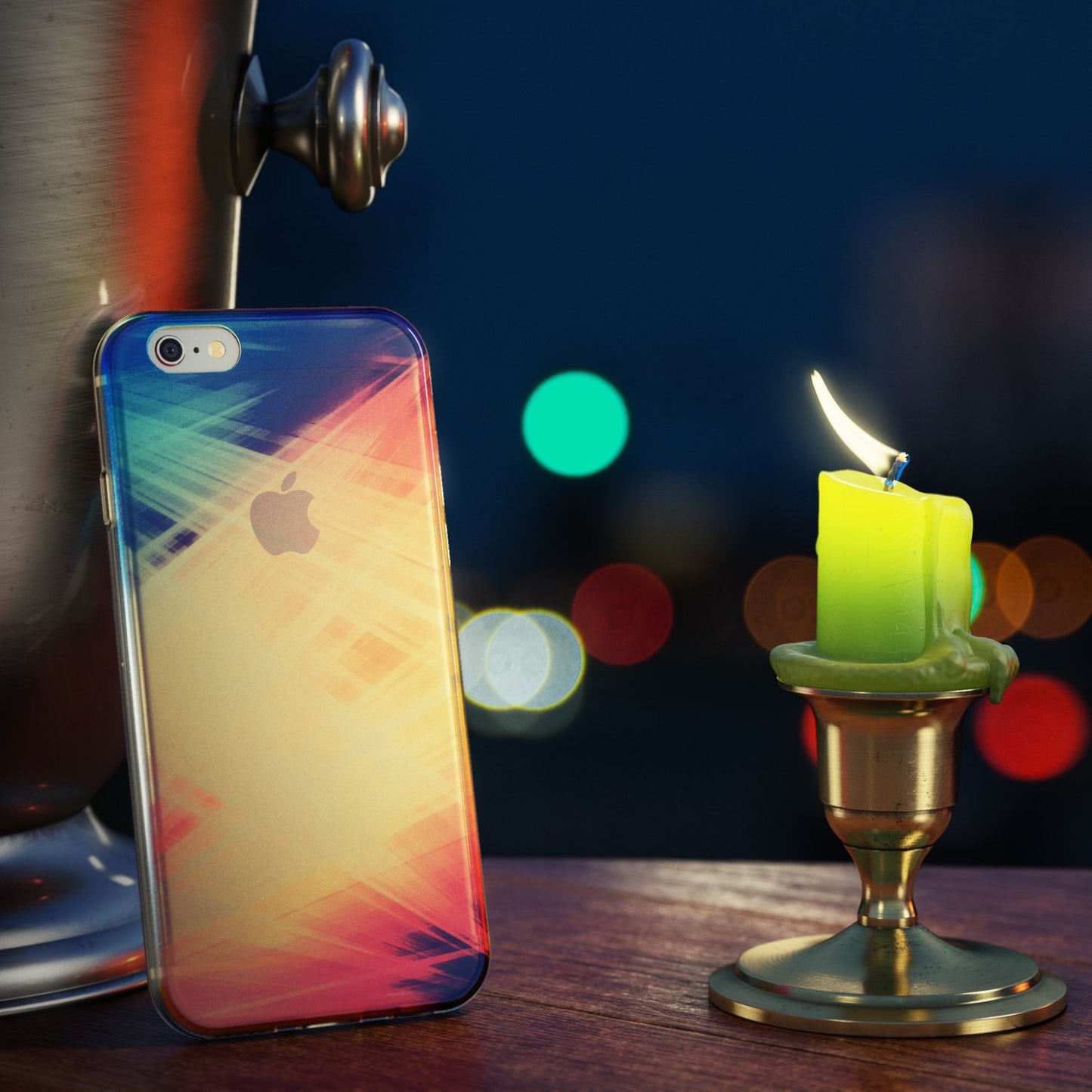 Apple iPhone 6 6S 3D Glitter Silicone Case Cover by NALIA