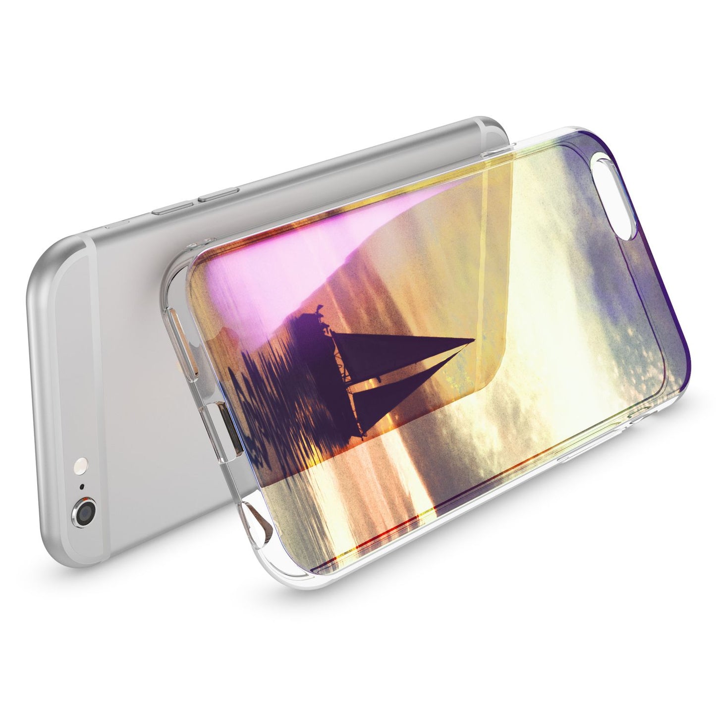 Apple iPhone 6 6S 3D Glitter Silicone Case Cover by NALIA