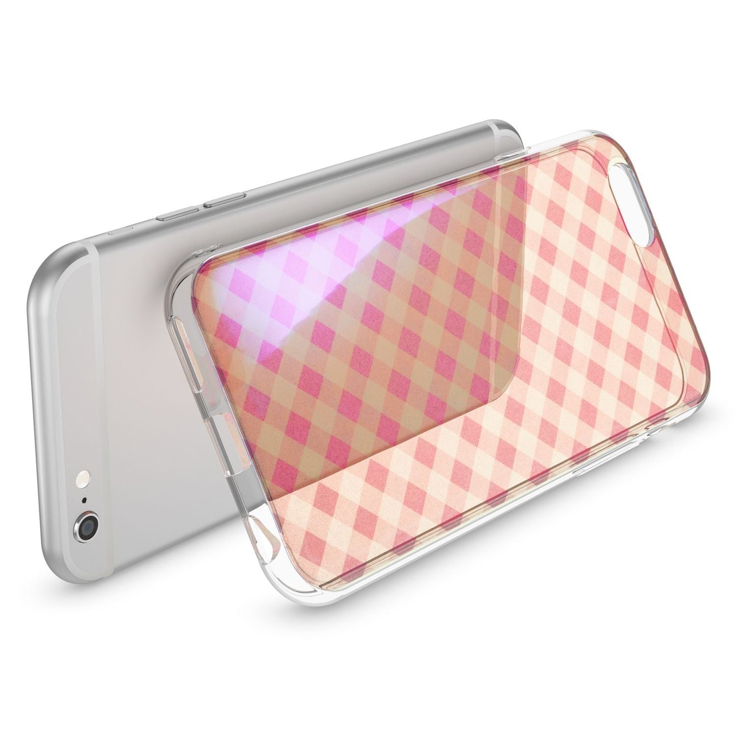 Apple iPhone 6 6S 3D Glitter Silicone Case Cover by NALIA